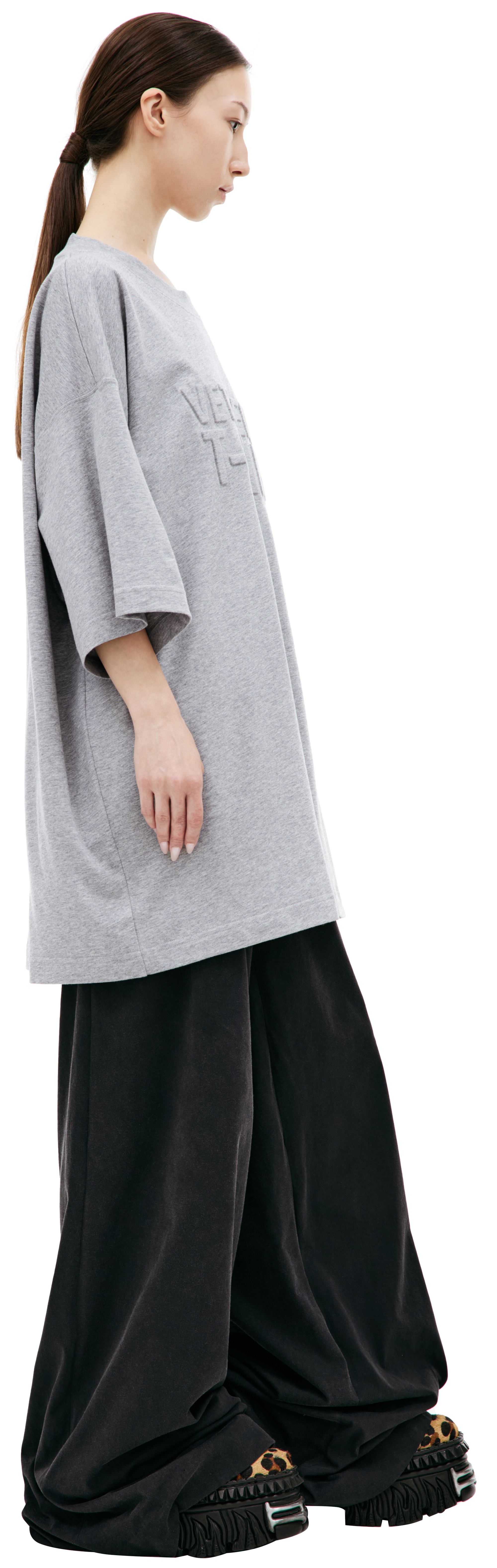 GRAY ILLUSION T-SHIRT - 2