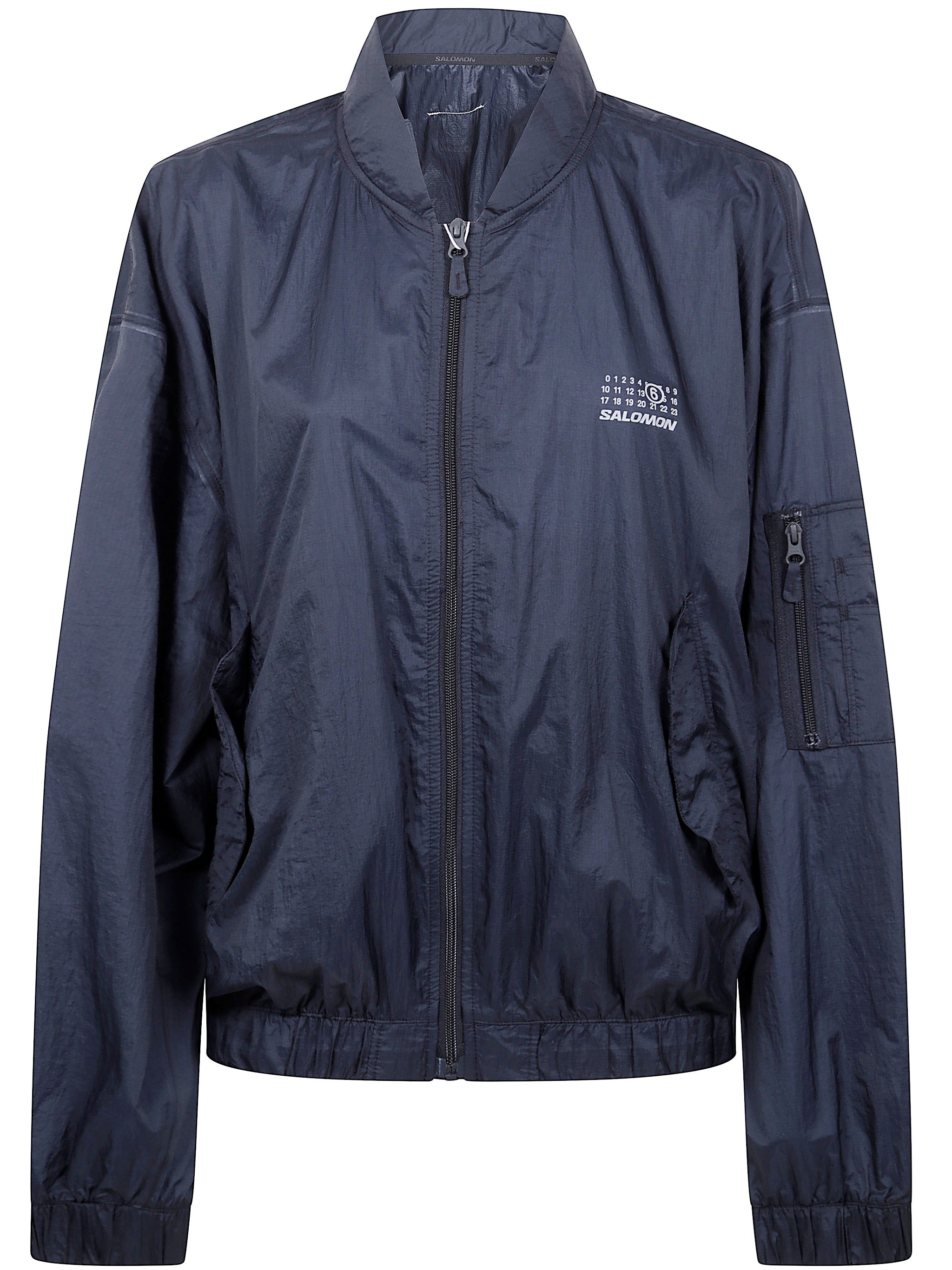 Introducing the SPORTSJACKET, a striking jacket from MM6, perfect for the modern wardrobe. Crafted f - 1