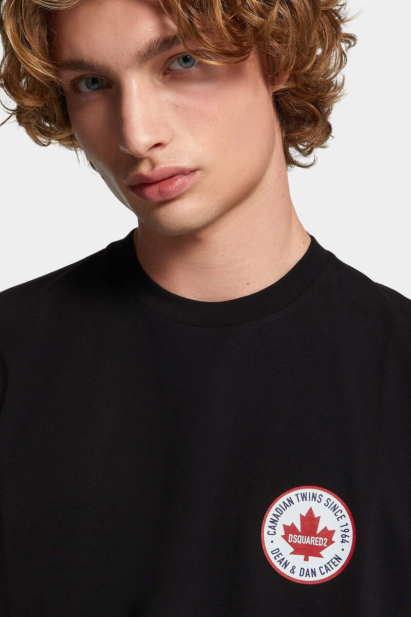 【D SQUARED2】Cool Fit Logo Patch T-Shirt DSQUARED2 Cool Fit Logo T Shirt Black | Mainline Menswear