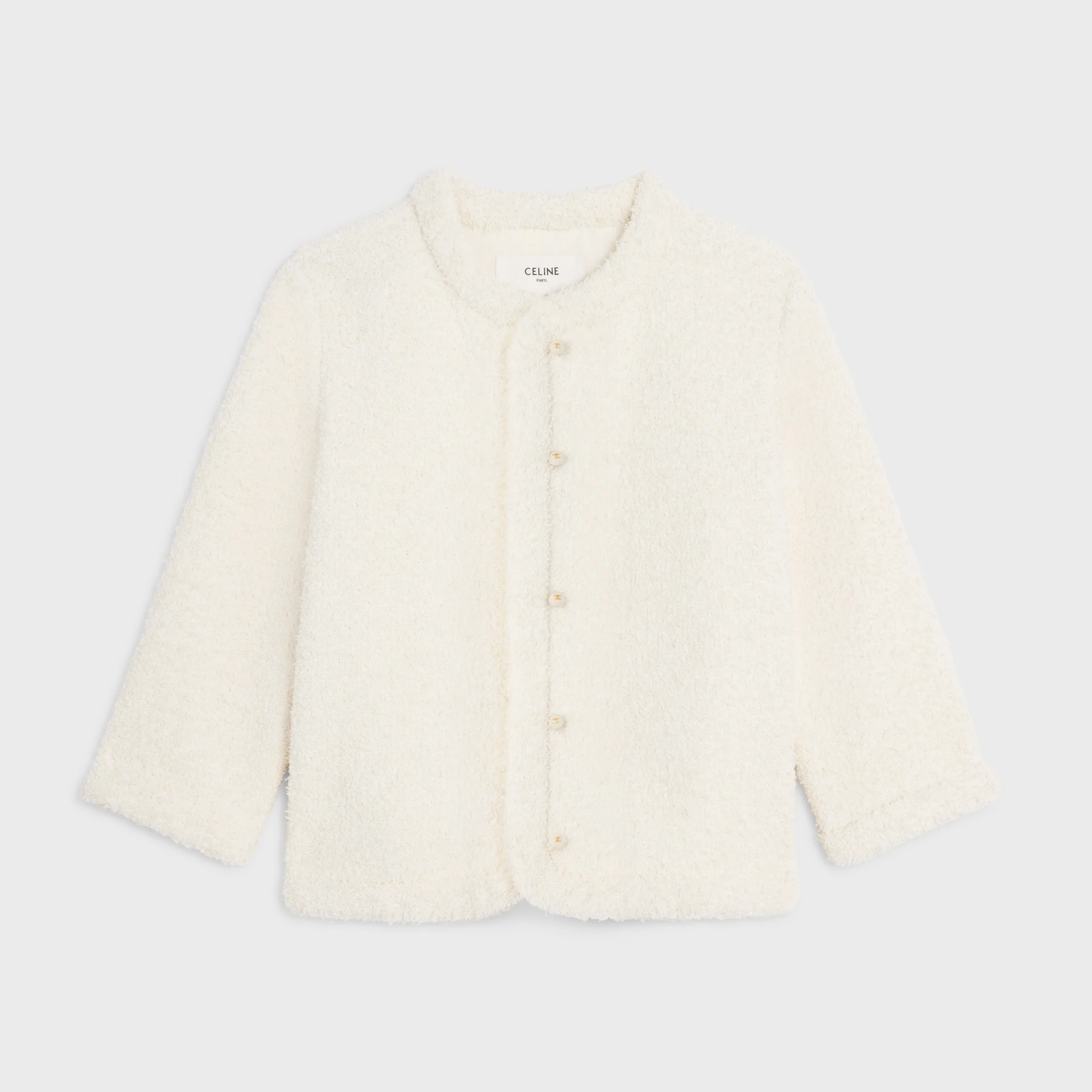 cardigan jacket IN cotton natté - 1