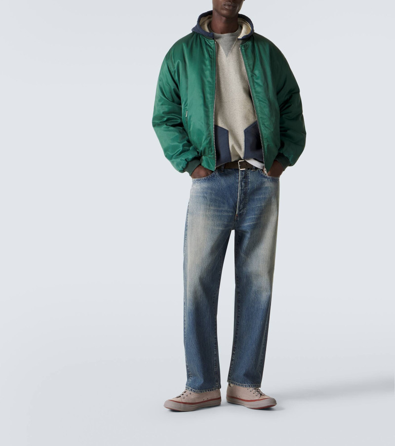 A.PRESSE Cotton-blend bomber jacket outlook