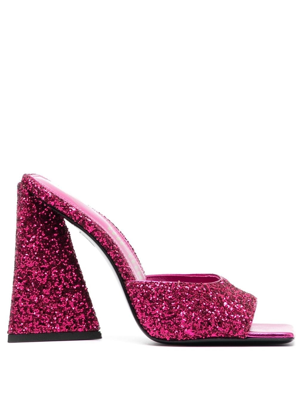 Devon 115mm glitter mules - 1