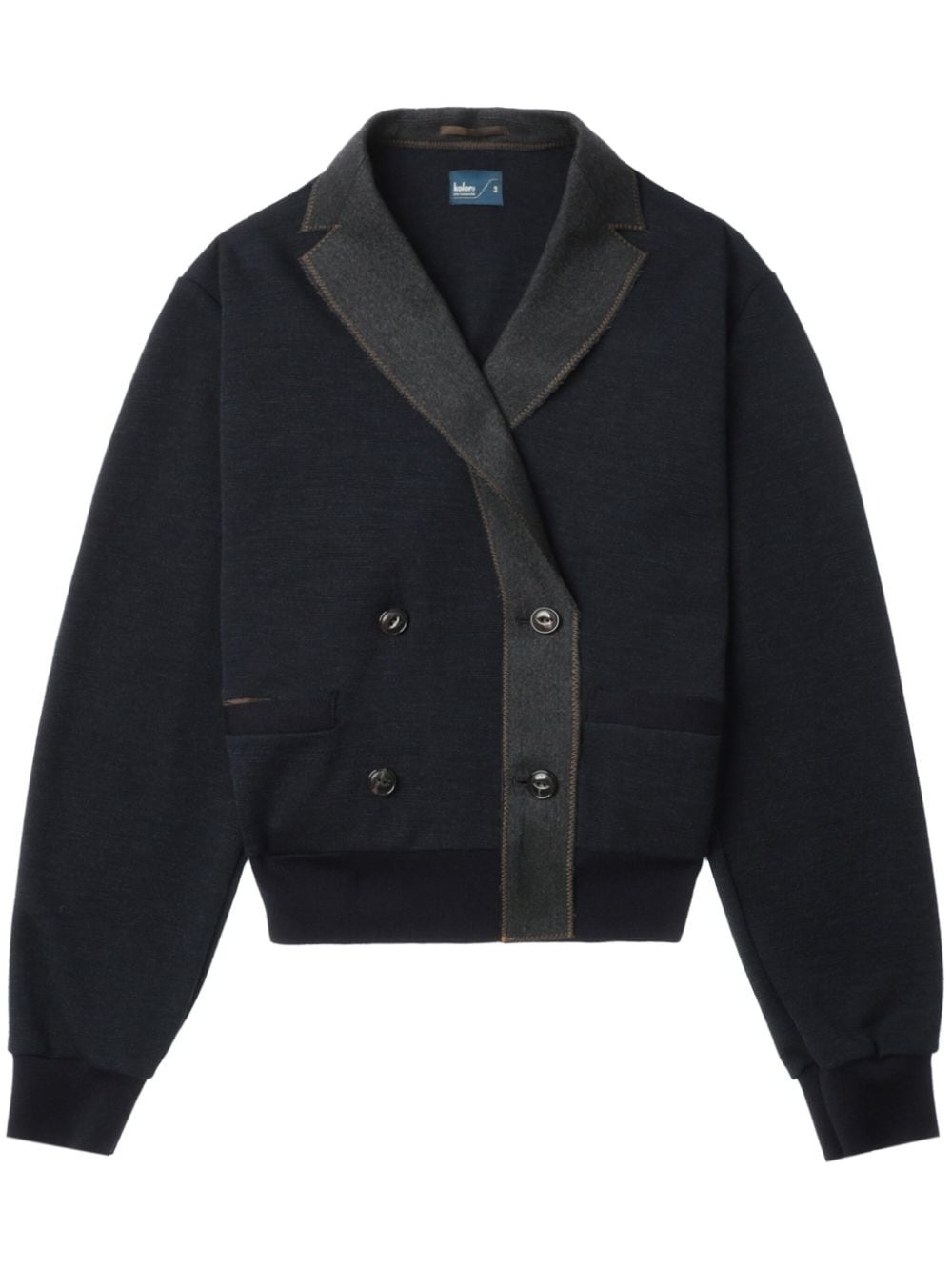 Kolor knitted jacket | REVERSIBLE