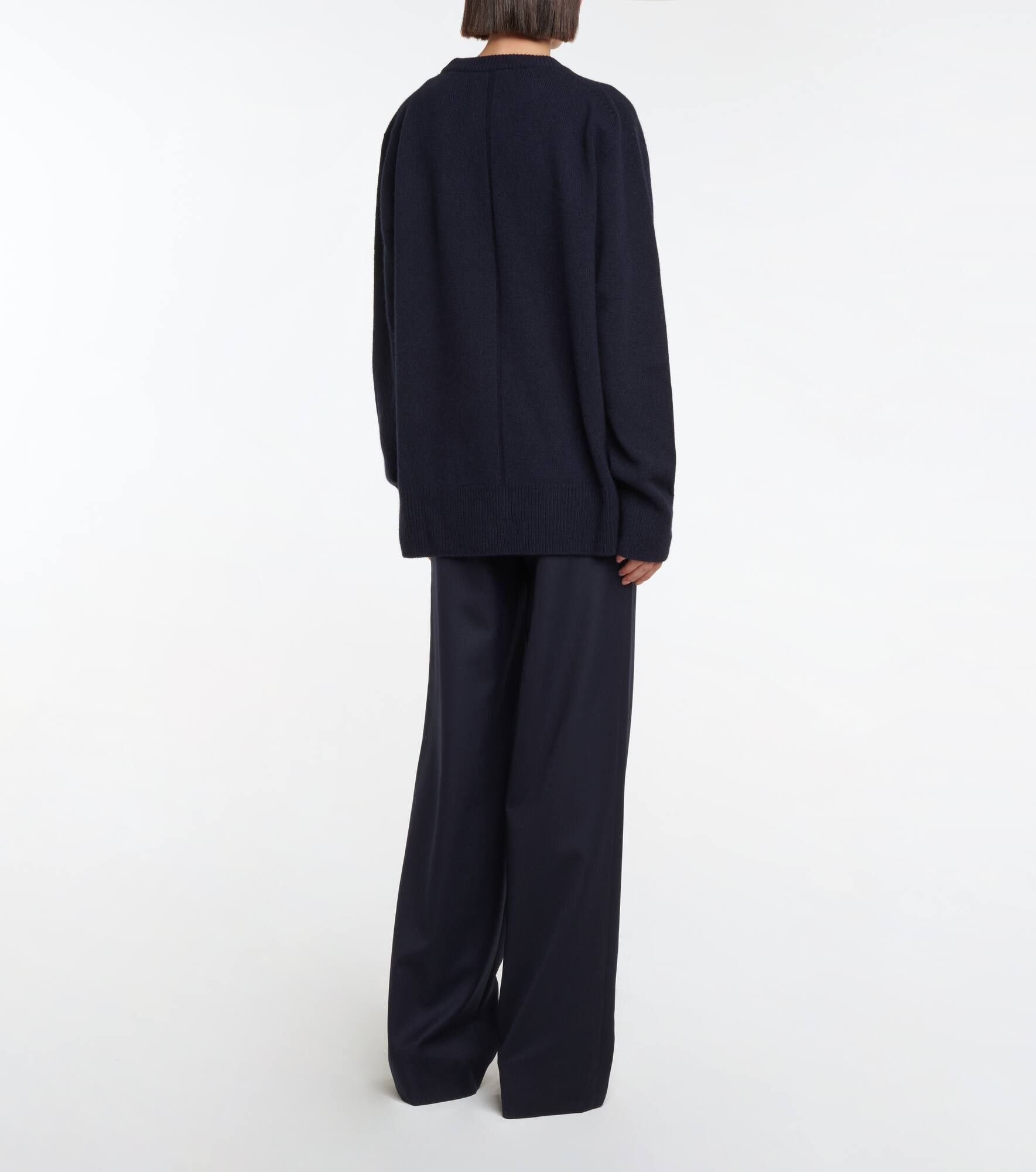Wool and cashmere sweater - 3