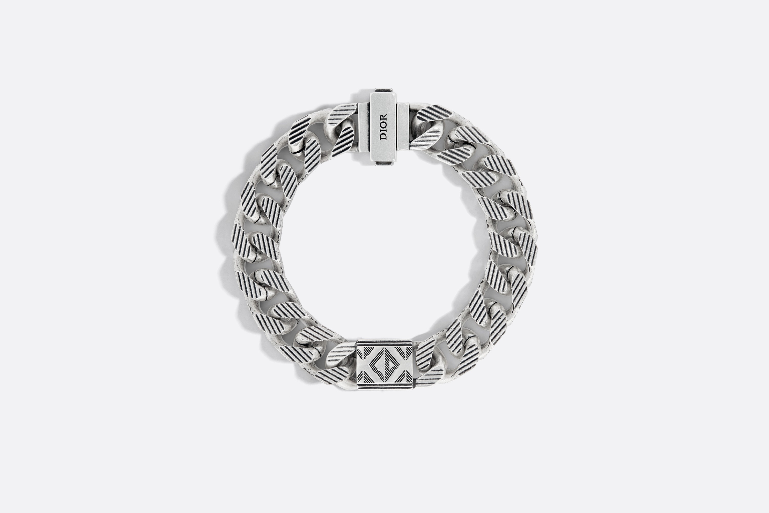 CD Diamond Chain Link Bracelet - 1