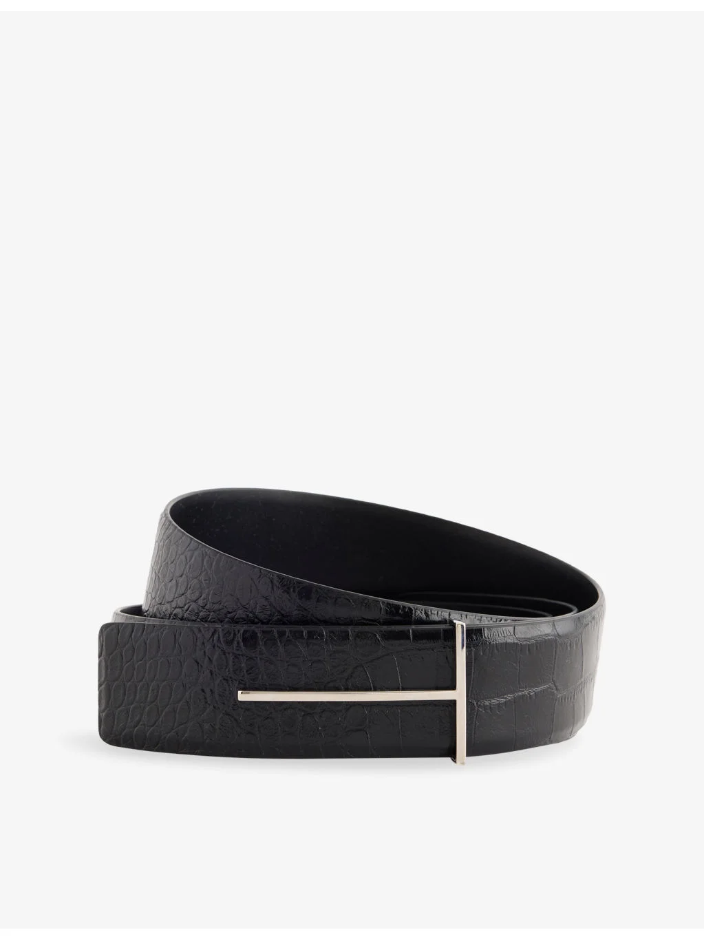 Slim-T Reversible Leather Belt - 1
