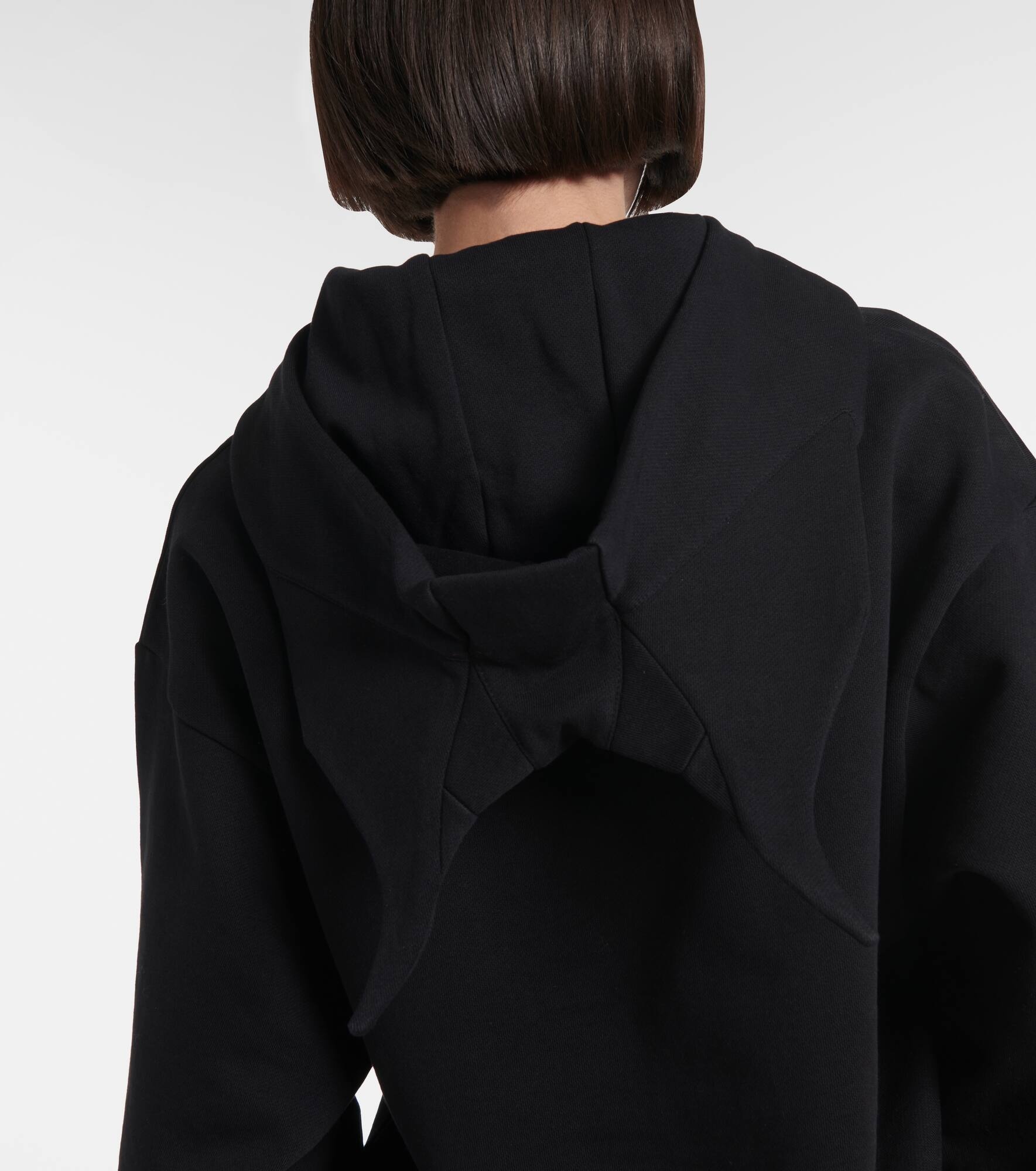 x Disney® Maleficent cotton-blend hoodie - 6