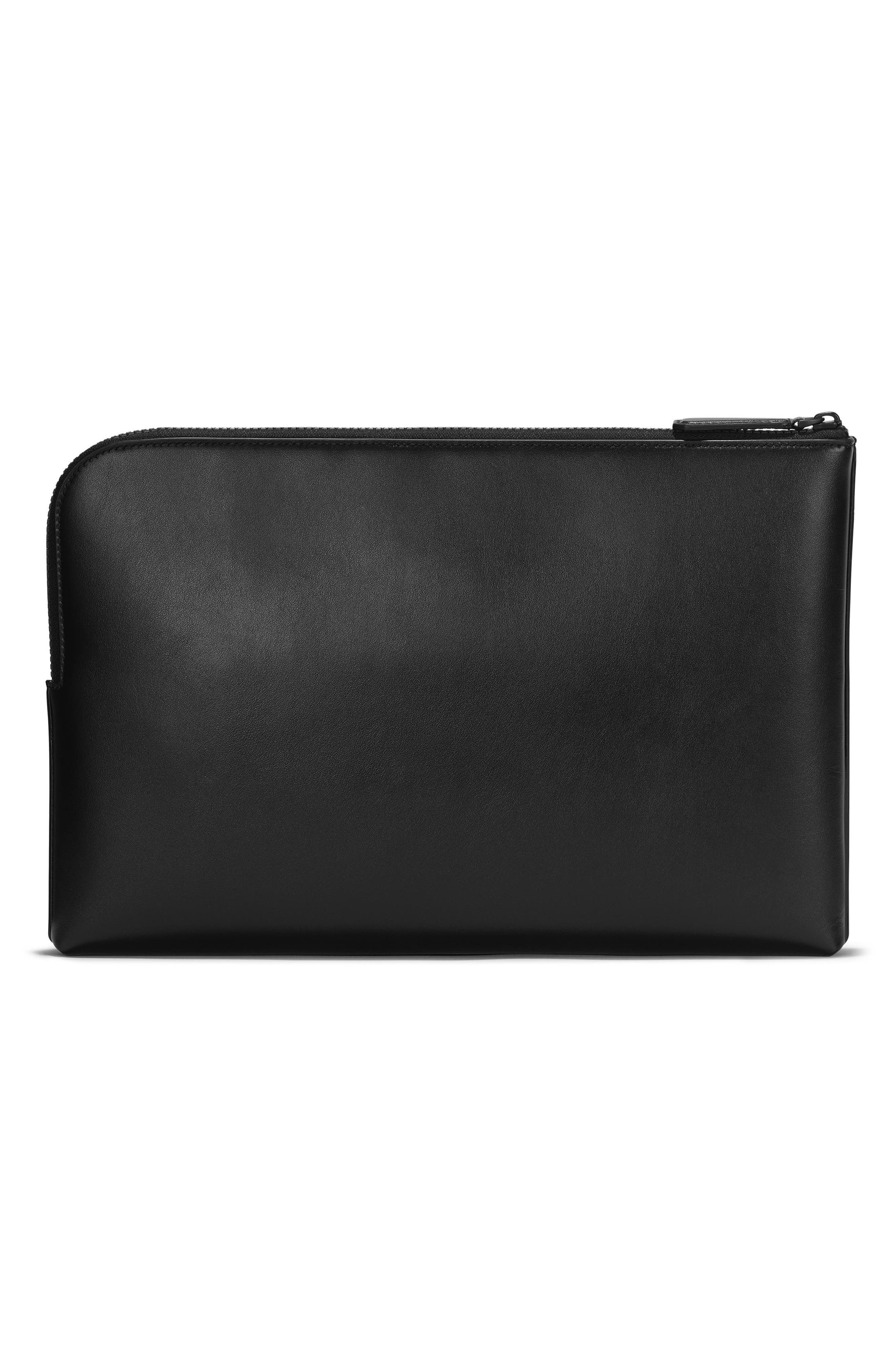 Montblanc Extreme 3.0 Leather Laptop Case in Black at Nordstrom - 3