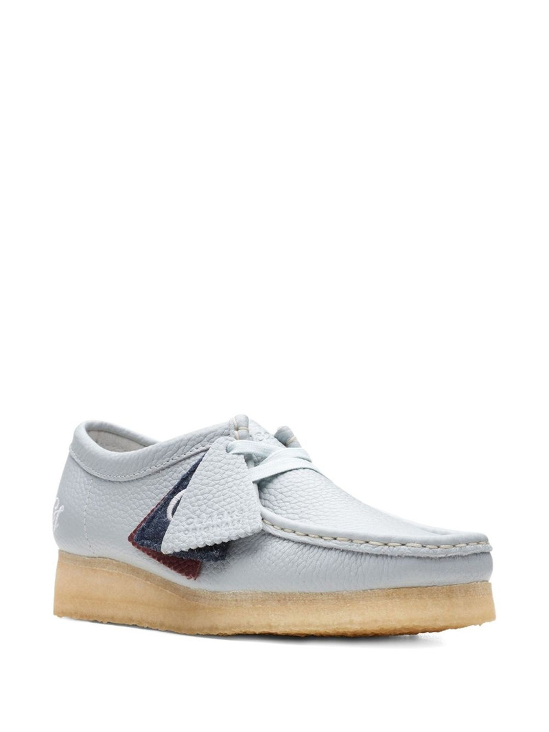 Clarks Originals Wallabee "Light Blue" Oxfords outlook