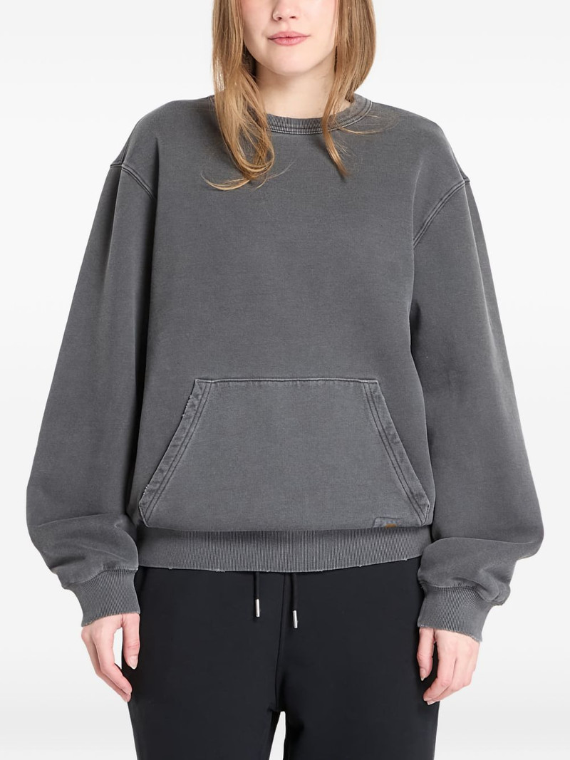 Torion logo-patch pouch-pocket sweatshirt 4