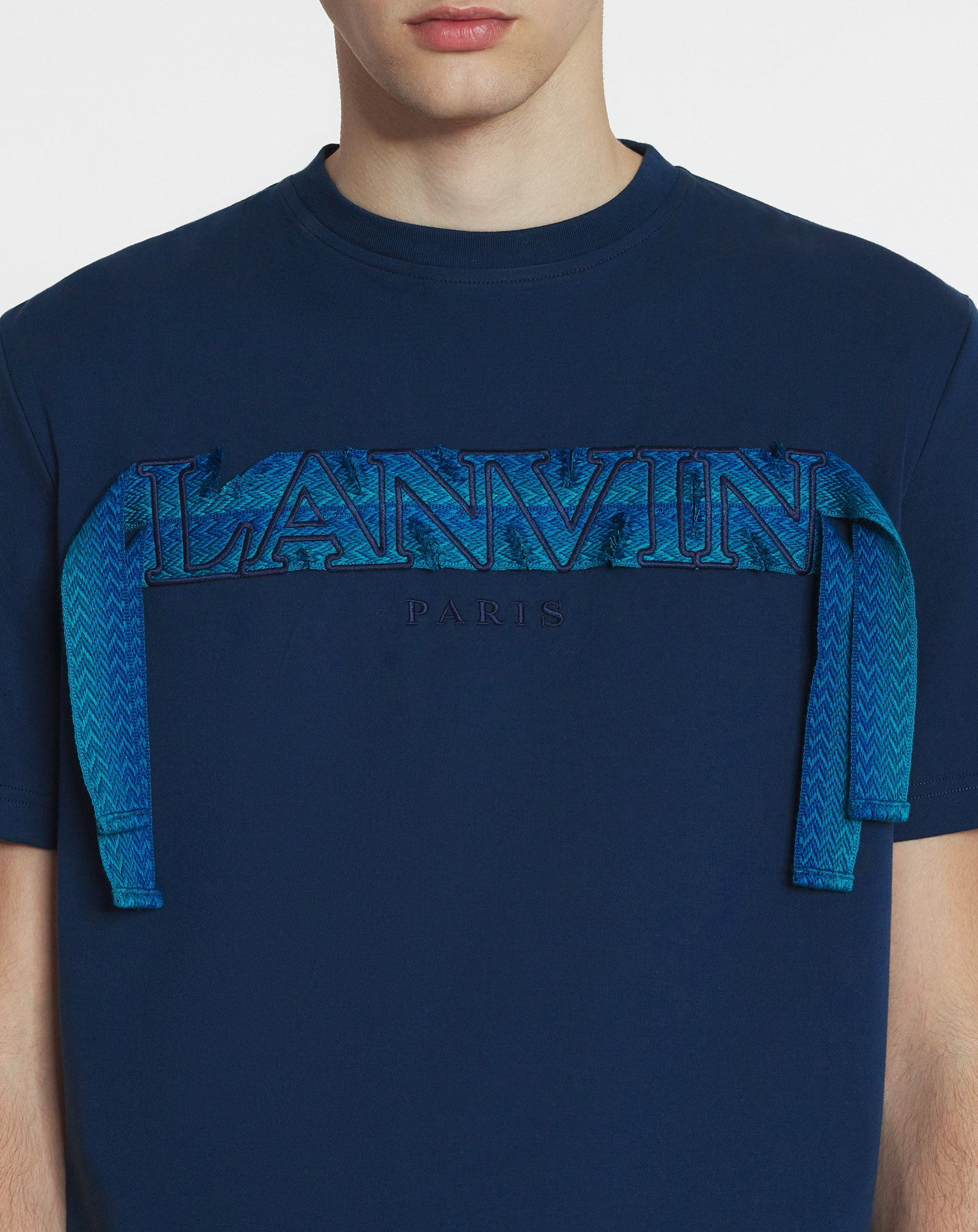 LANVIN CURB LACE T-SHIRT - 5
