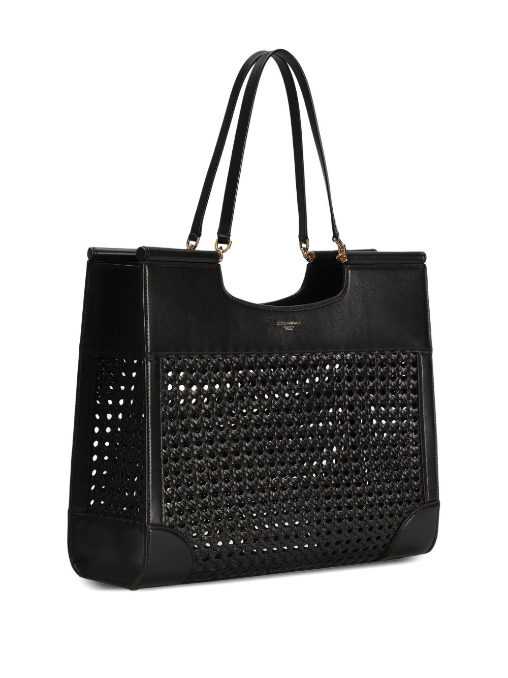 logo-stamp tote bag - 4