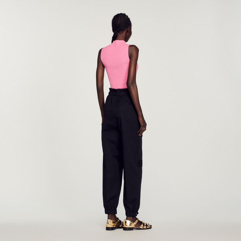 Ribbed cropped sweater 6