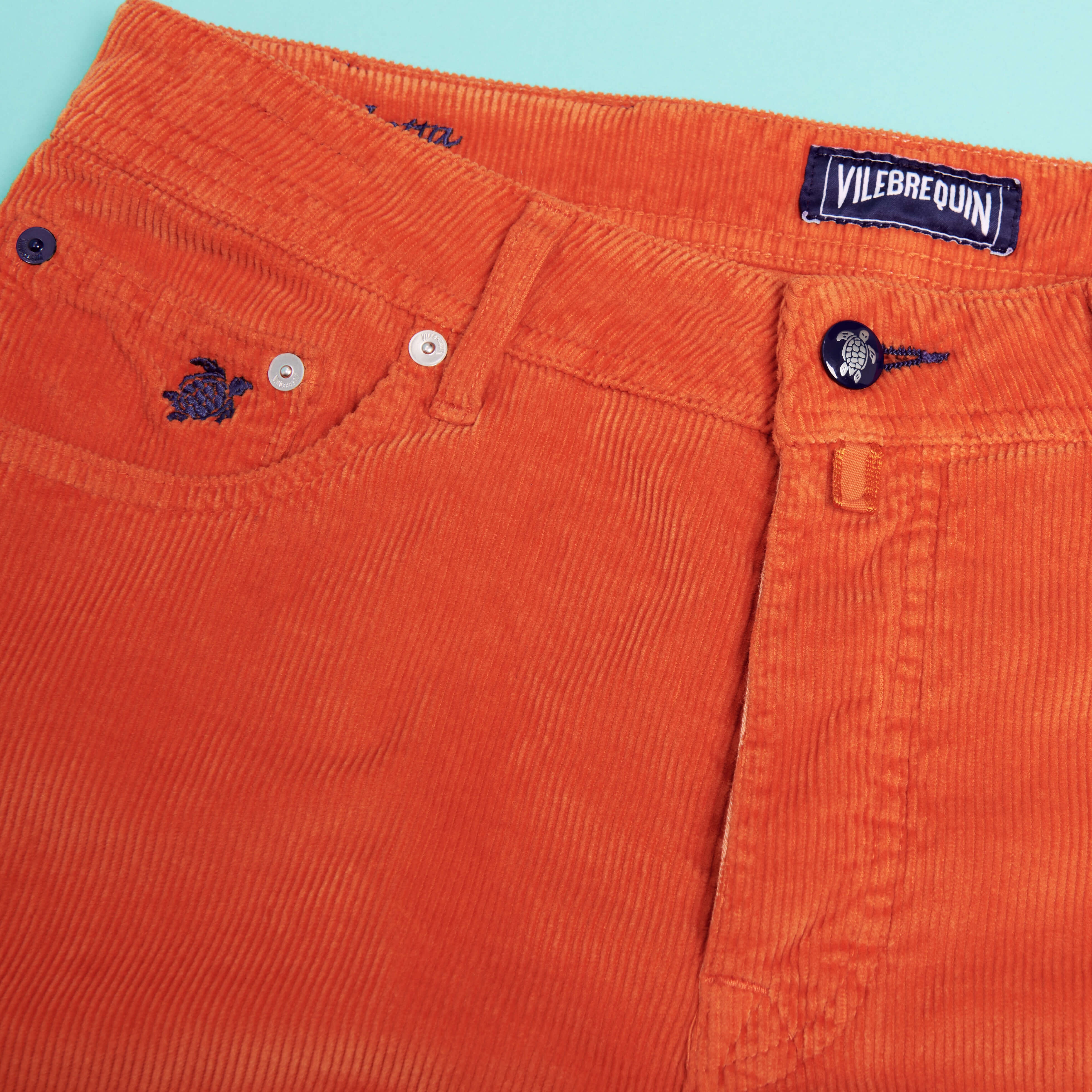 Men 5-pocket Velvet Pants Regular fit - 7