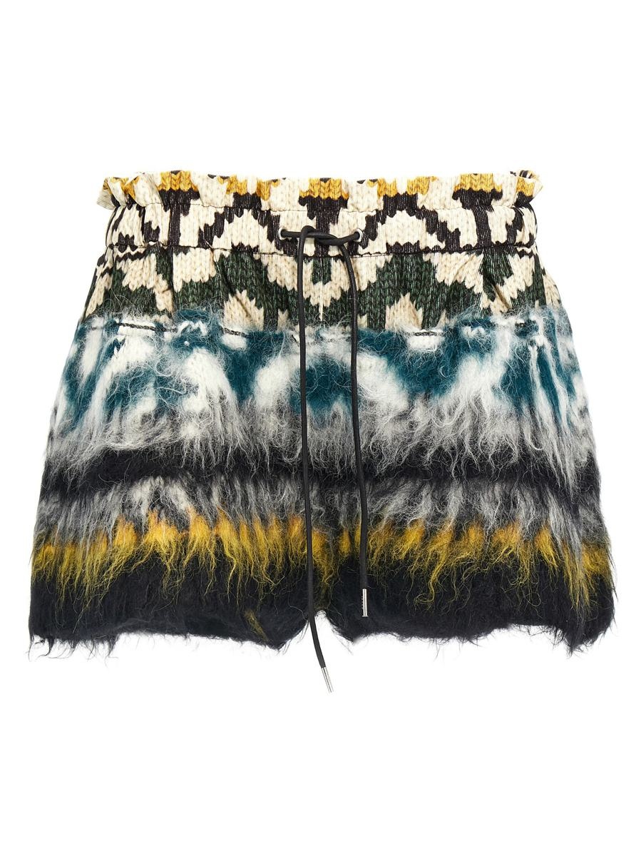 Sacai Patterned Shorts - 1