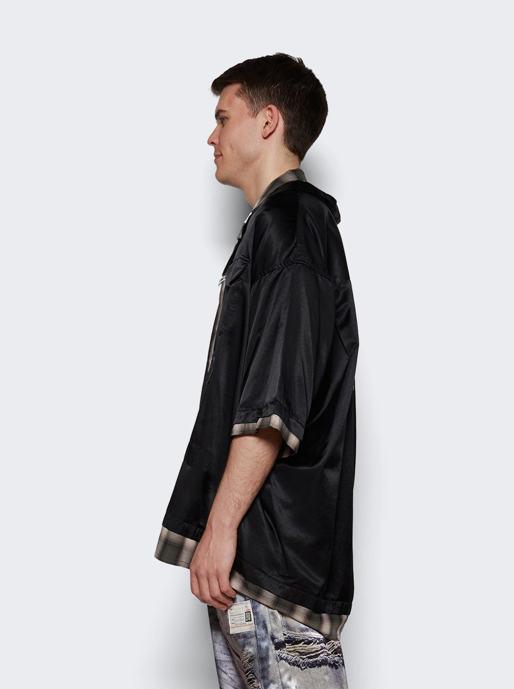 Double Layered Shirts Black - 3