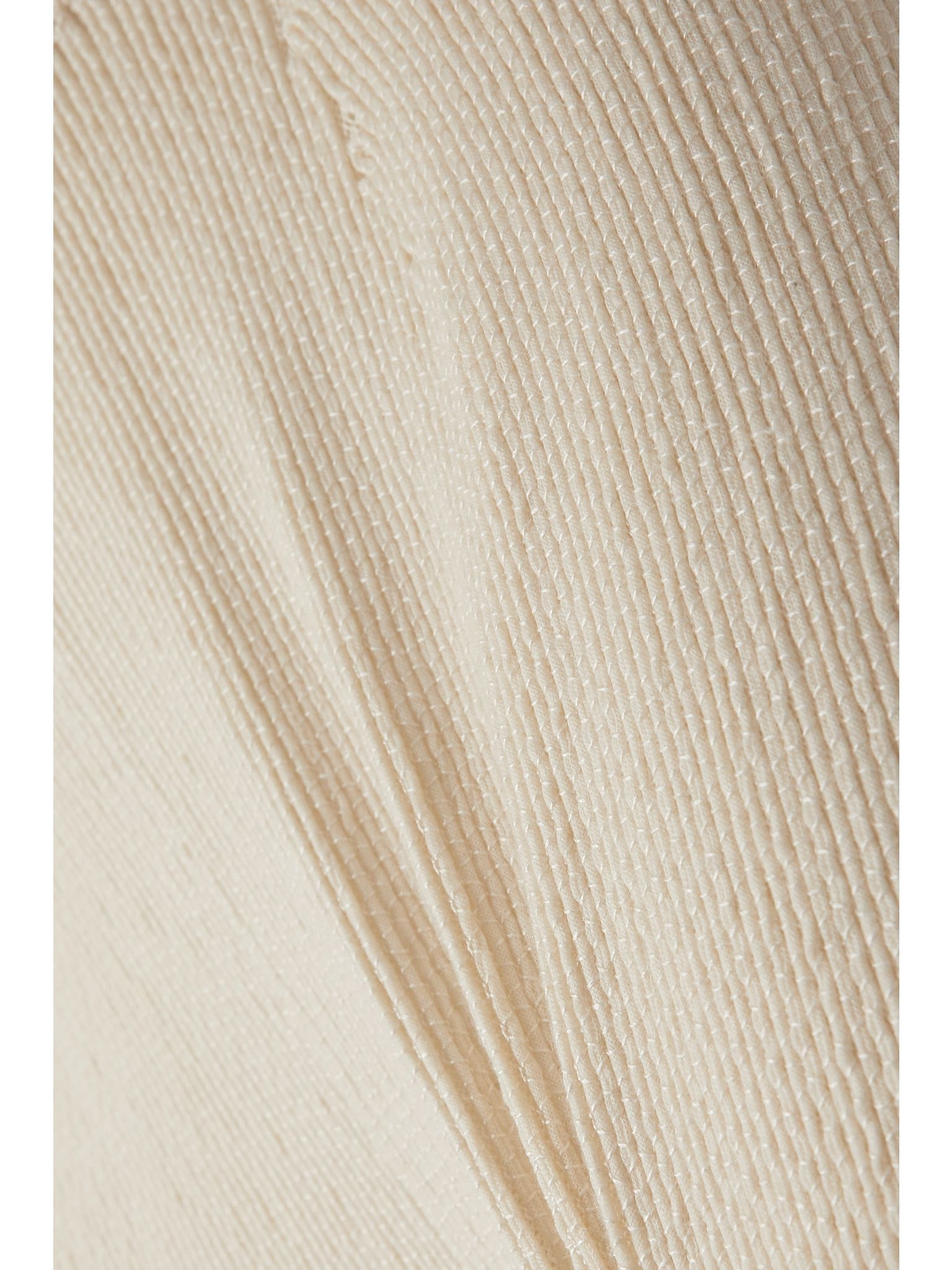 Beirut cashmere and silk-blend pants Beige - 5