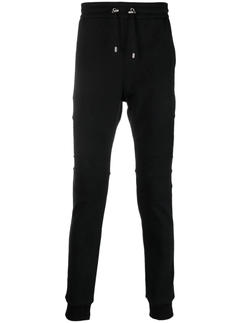 organic cotton fitted track pants - 1