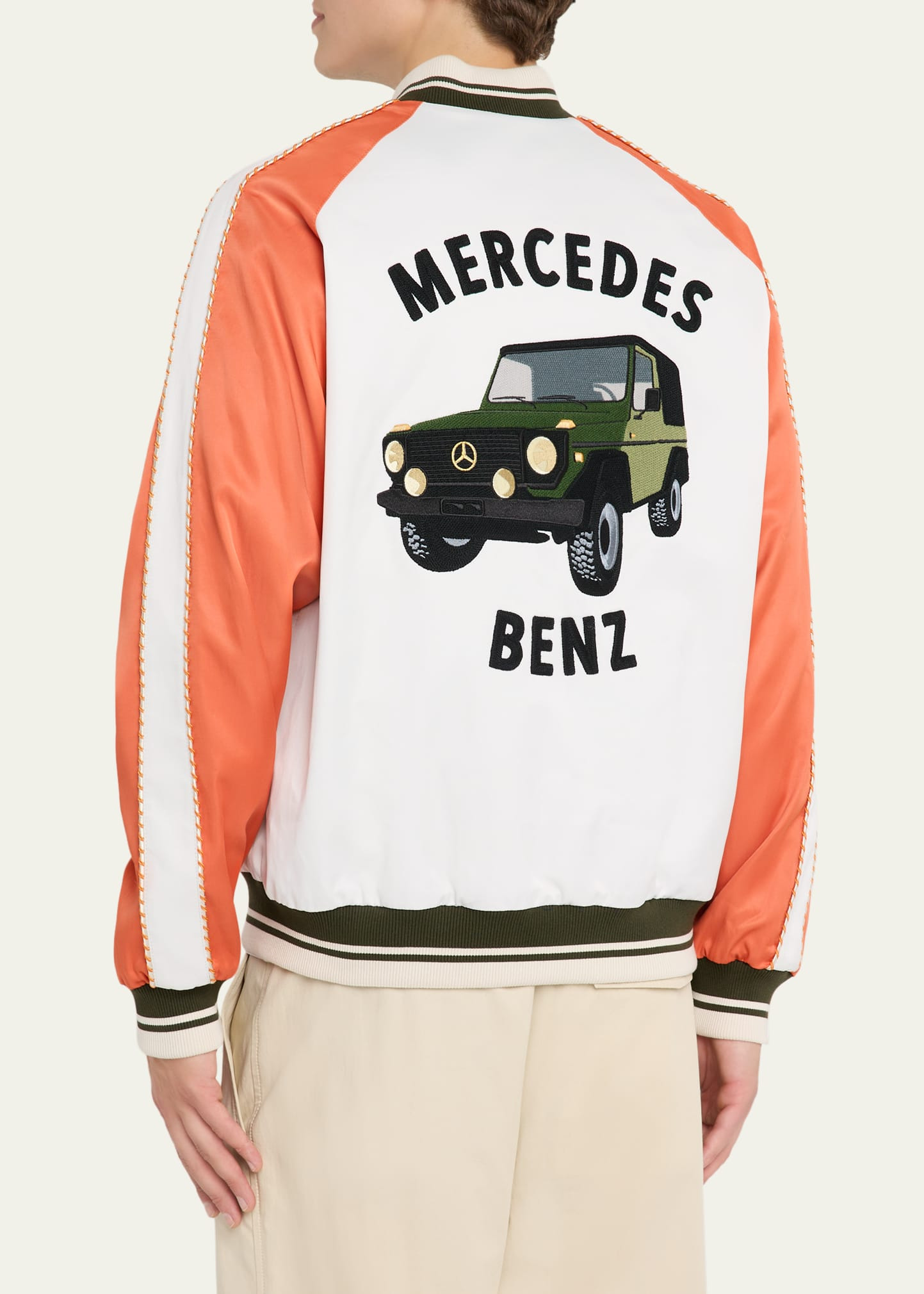 x Mercedes-Benz by NIGO Men's Satet Bomber Jacket - 3