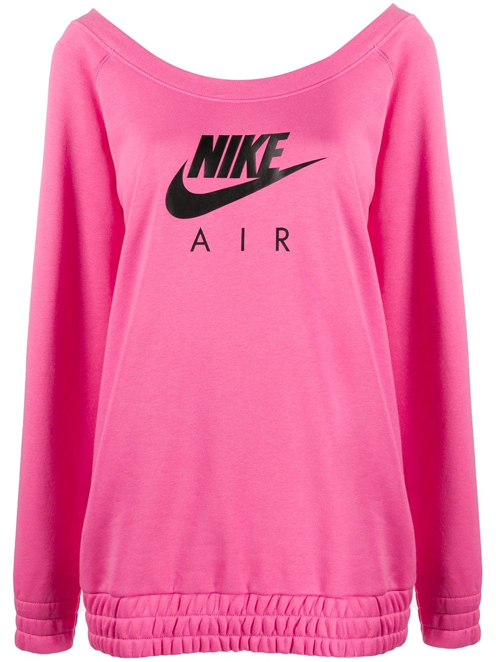 Air oversized logo-print sweatshirt - 1