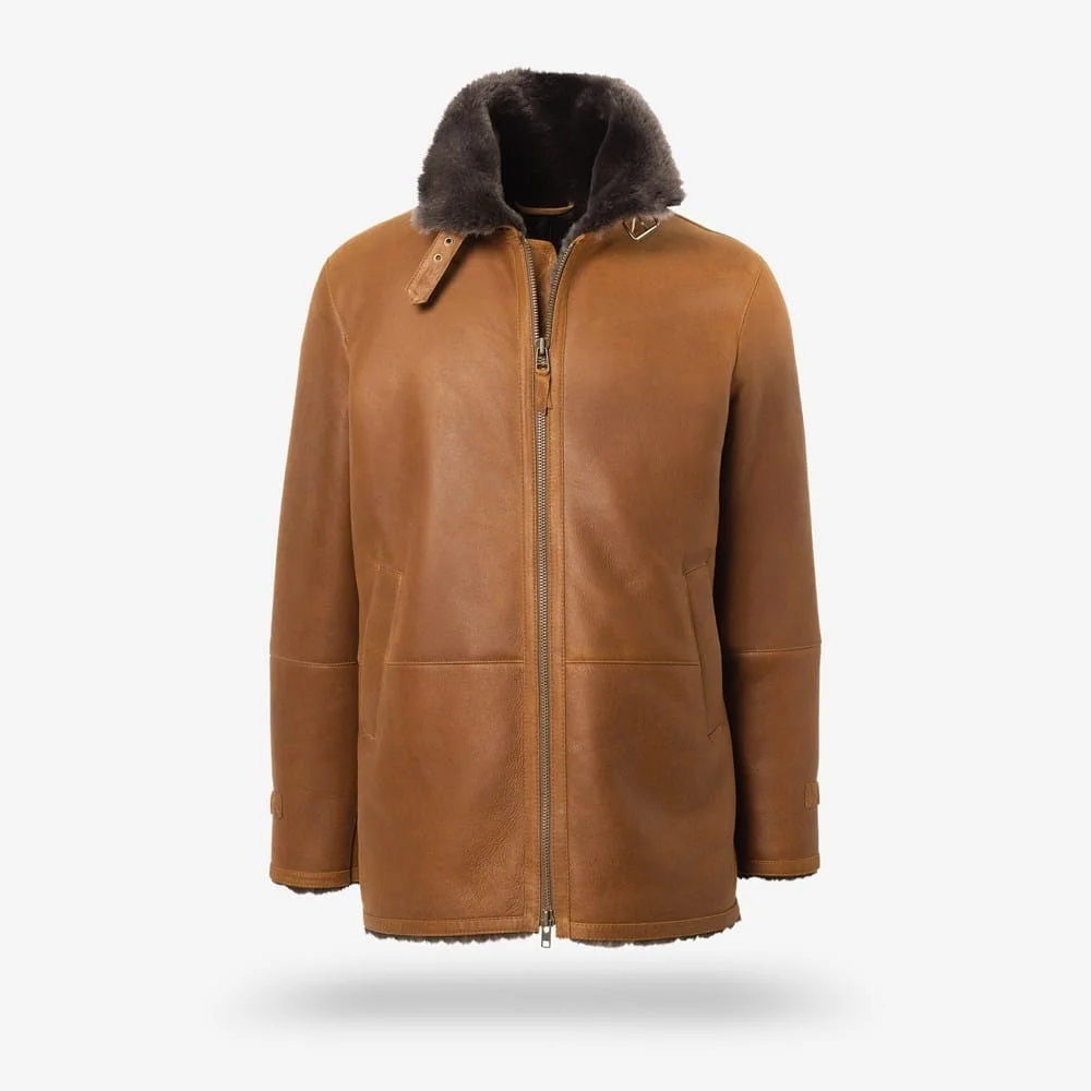 Shearling Bomber Jacket - 1