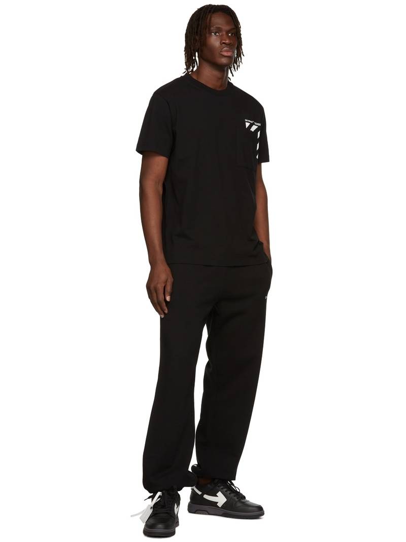 Off-White Black Diag Pocket T-Shirt outlook