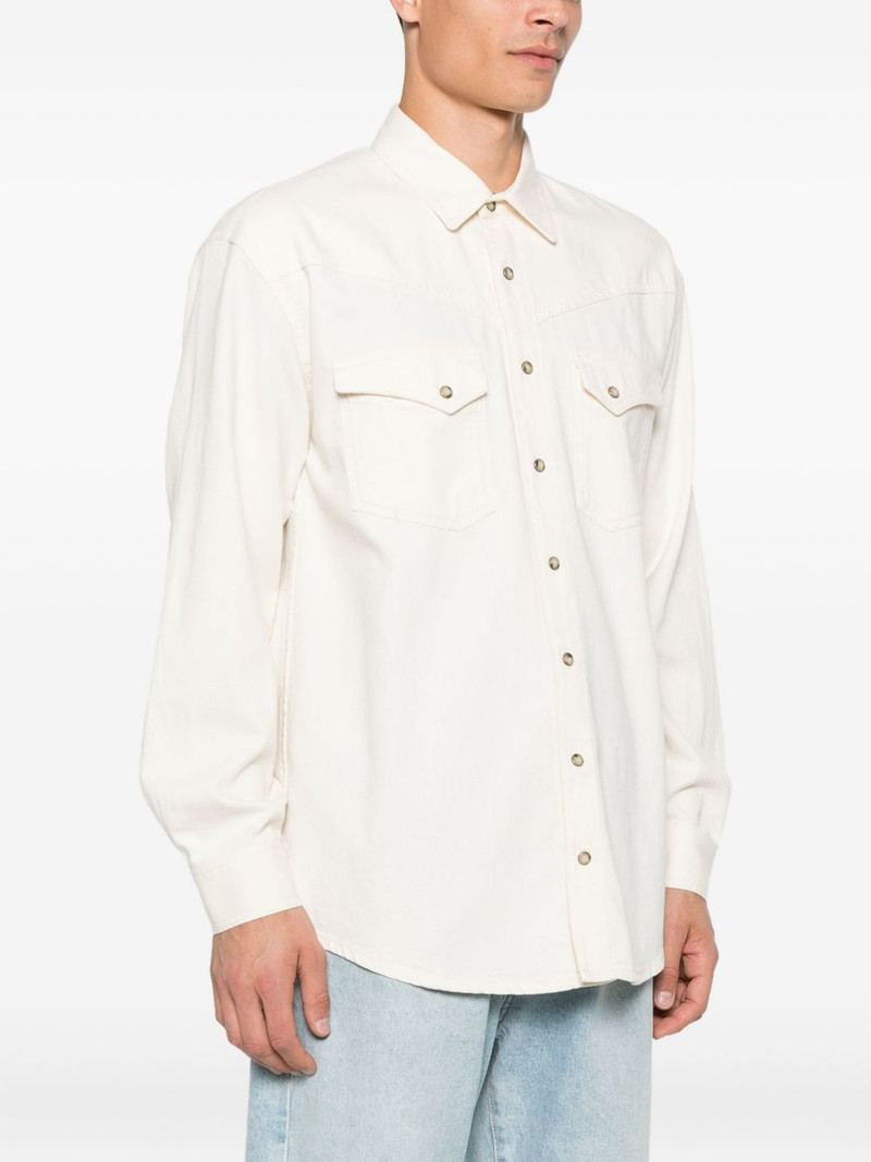 double-pocket cotton shirt 3