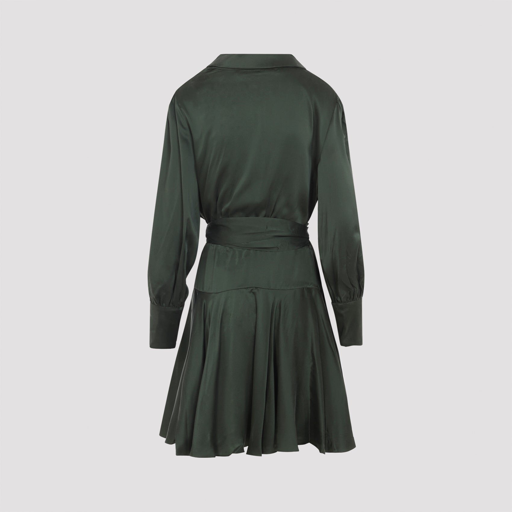 Zimmermann Silk Wrap Mini Dress Women - 2