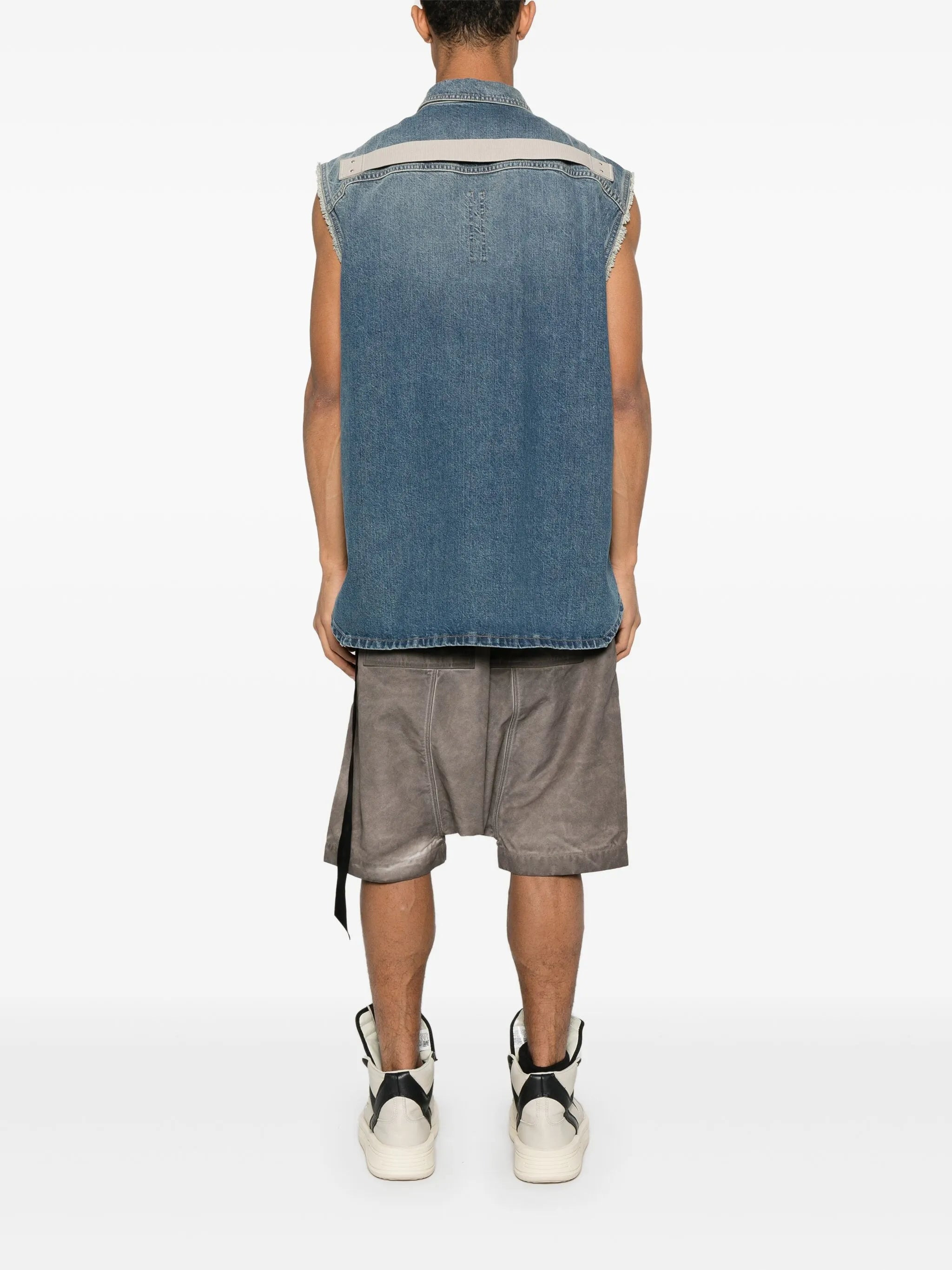 Rick Owens Drkshdw SL Tommy Jumbo Gilet - 4