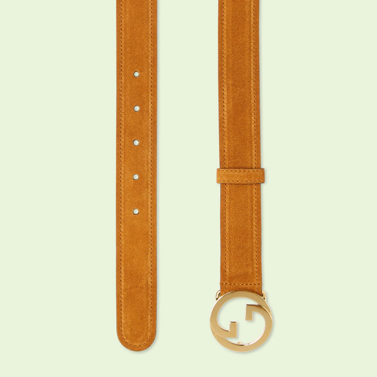 Belt with round Interlocking G - 2