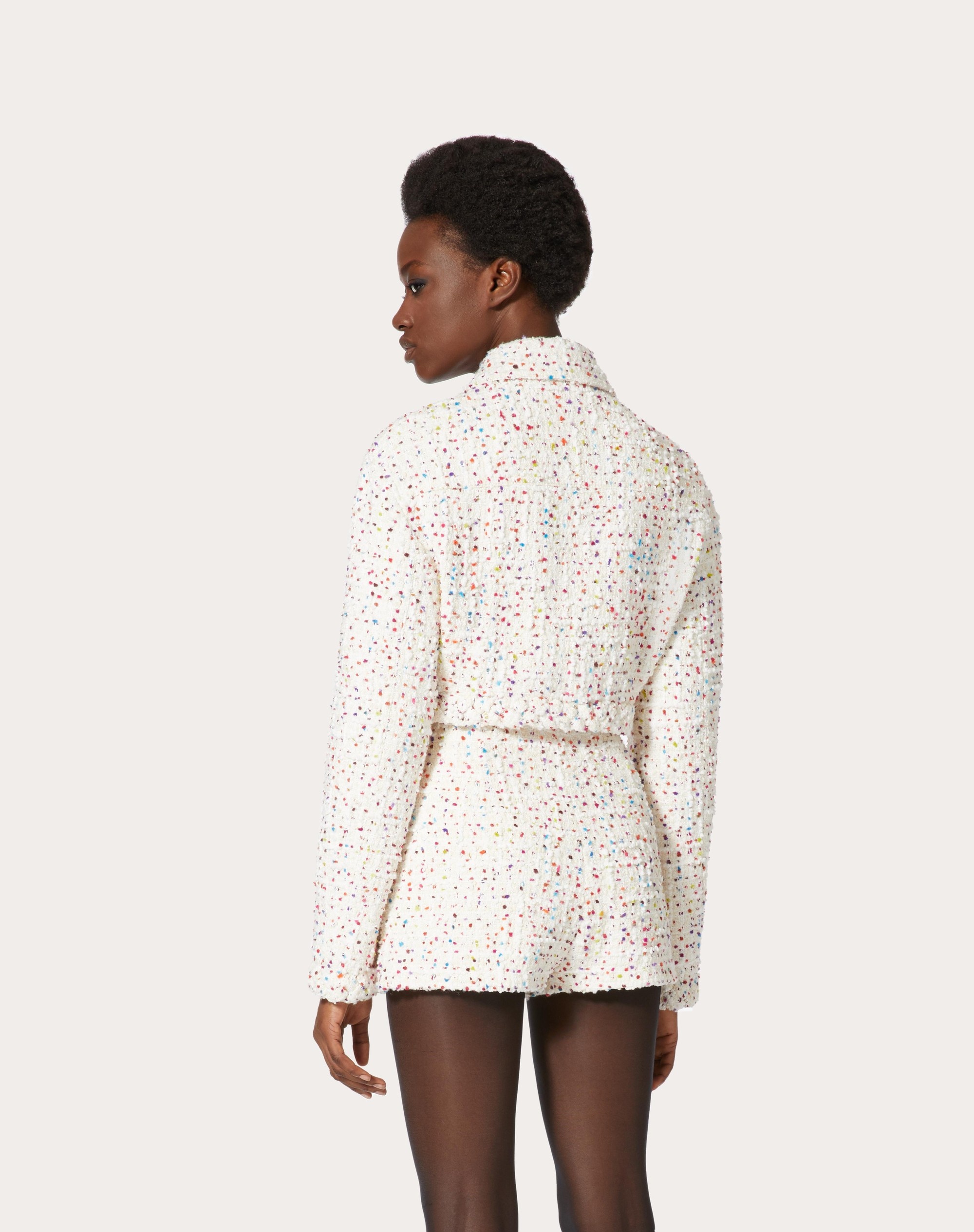 TWEED POIS JACKET - 4