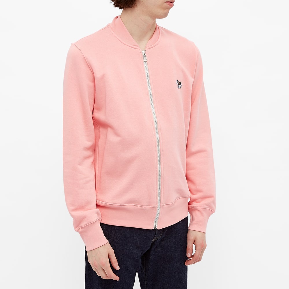 Paul Smith Zebra Zip Jersey Bomber - 5