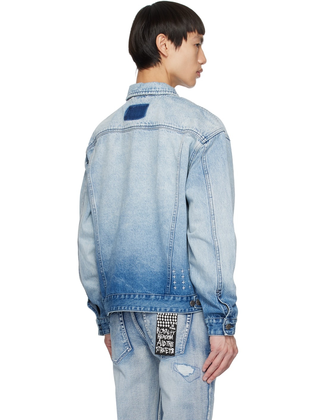 Blue Oh G Denim Jacket - 3