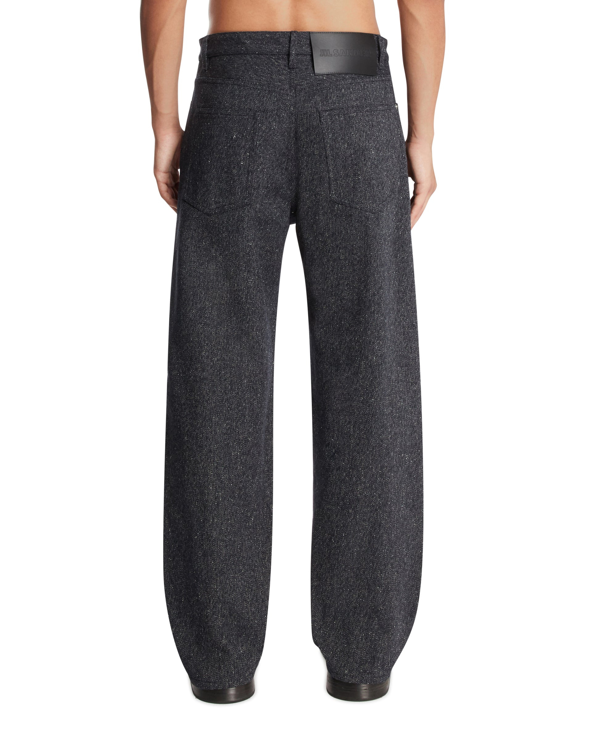 Blue Cotton Pants - 3