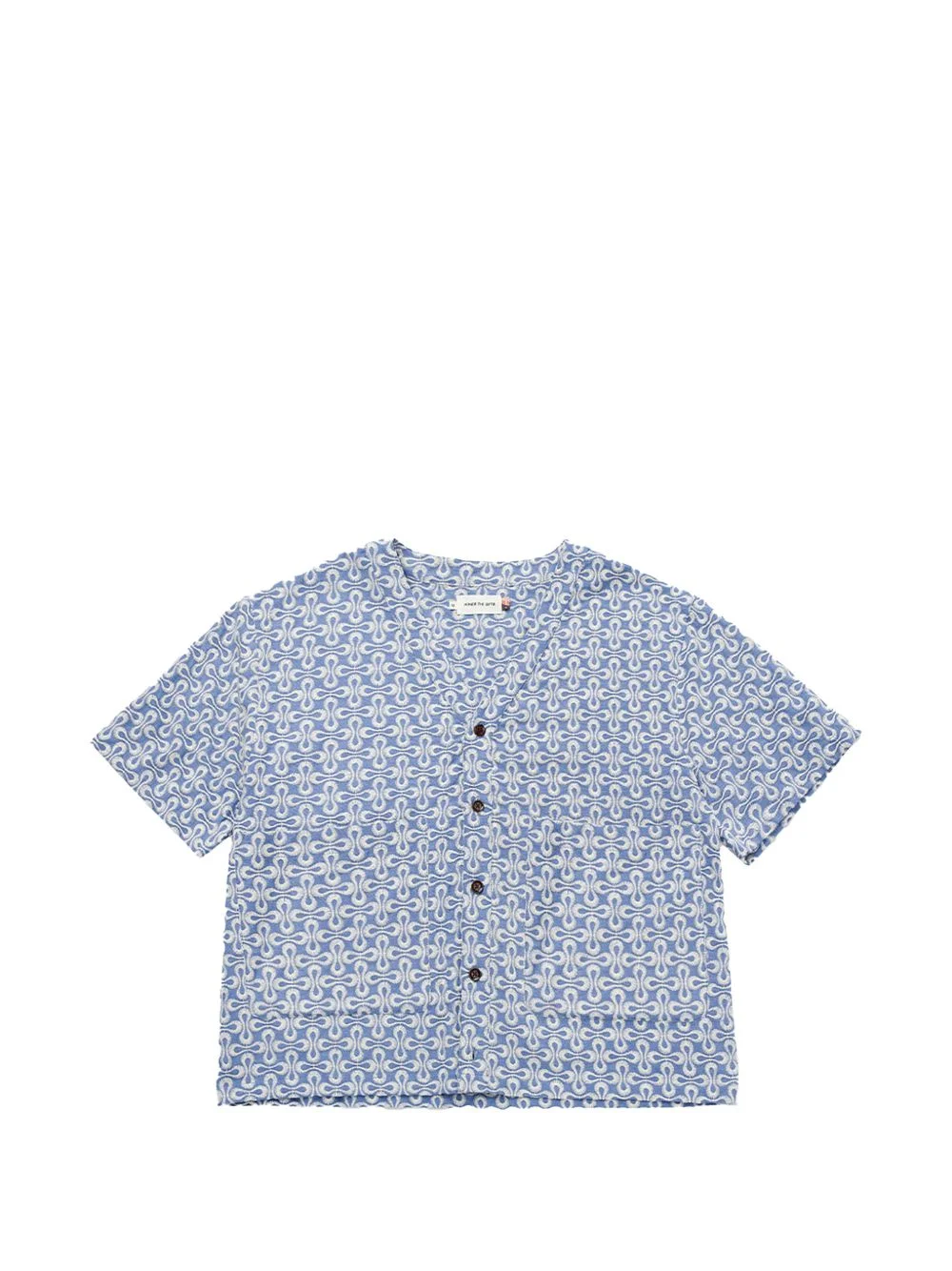 short-sleeves button-up shirt - 1