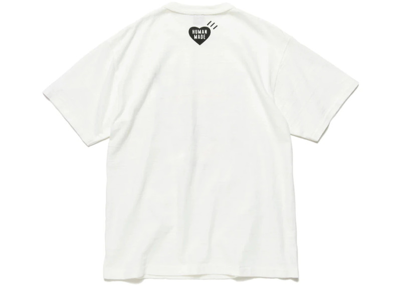 Human Made Human Made Face Logo 2309 T-Shirt White outlook