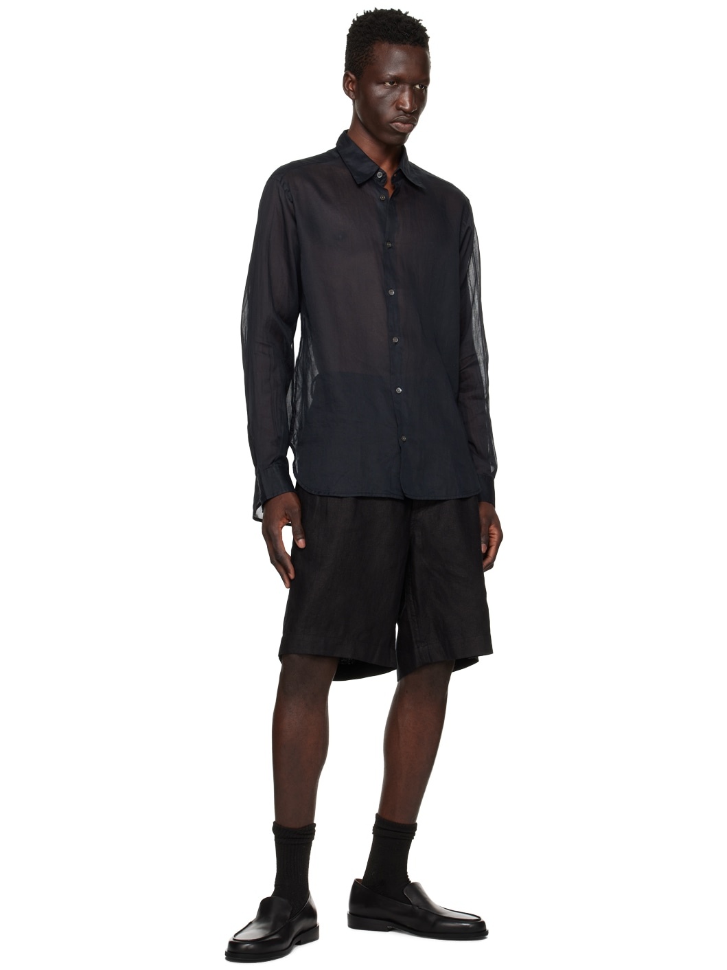 Black Mocasso Loafers - 5