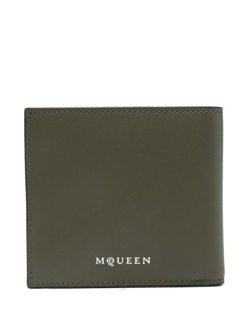 Alexander McQueen skull-plaque bi-fold wallet outlook