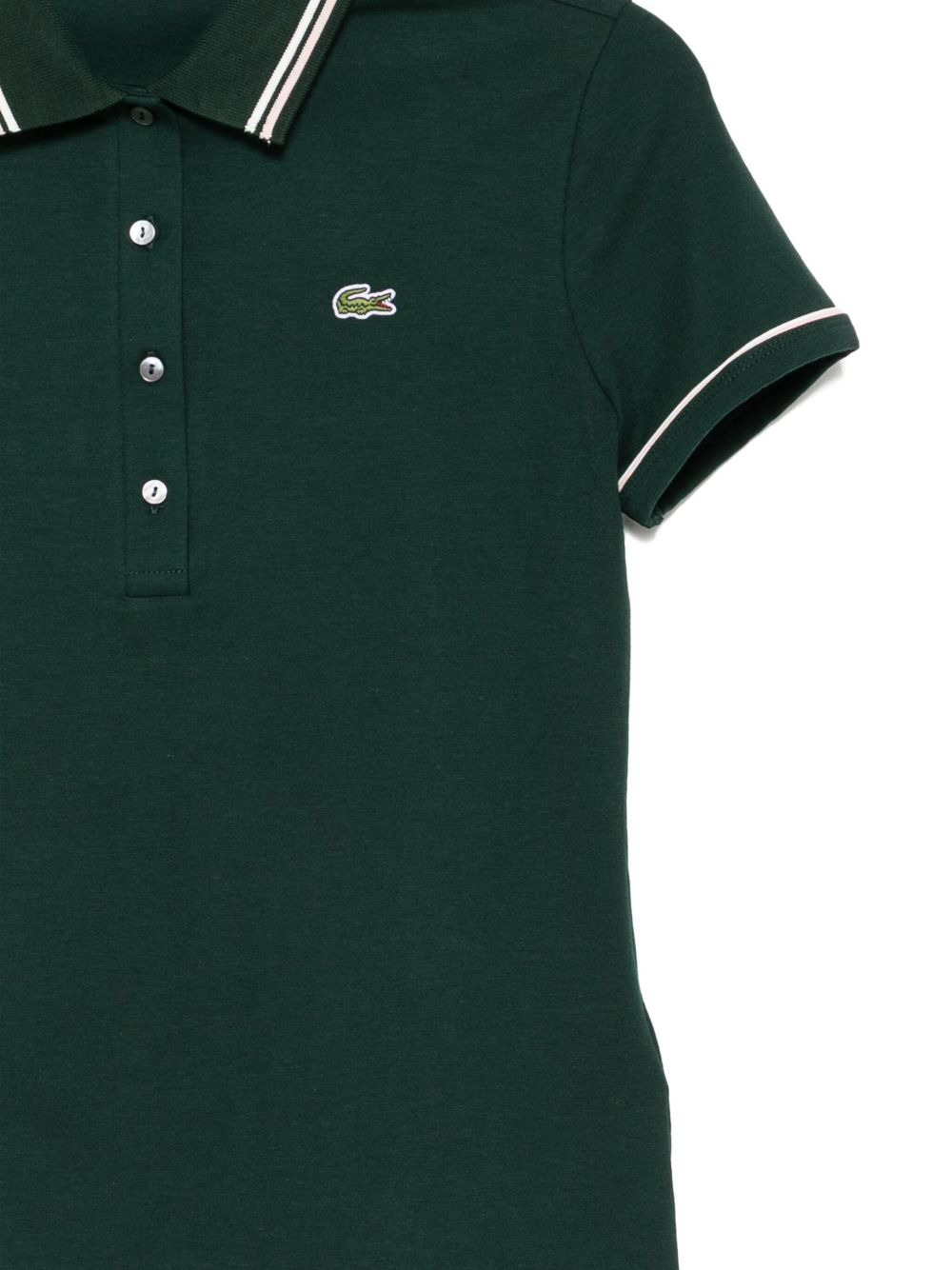 logo-embroidered polo shirt - 3