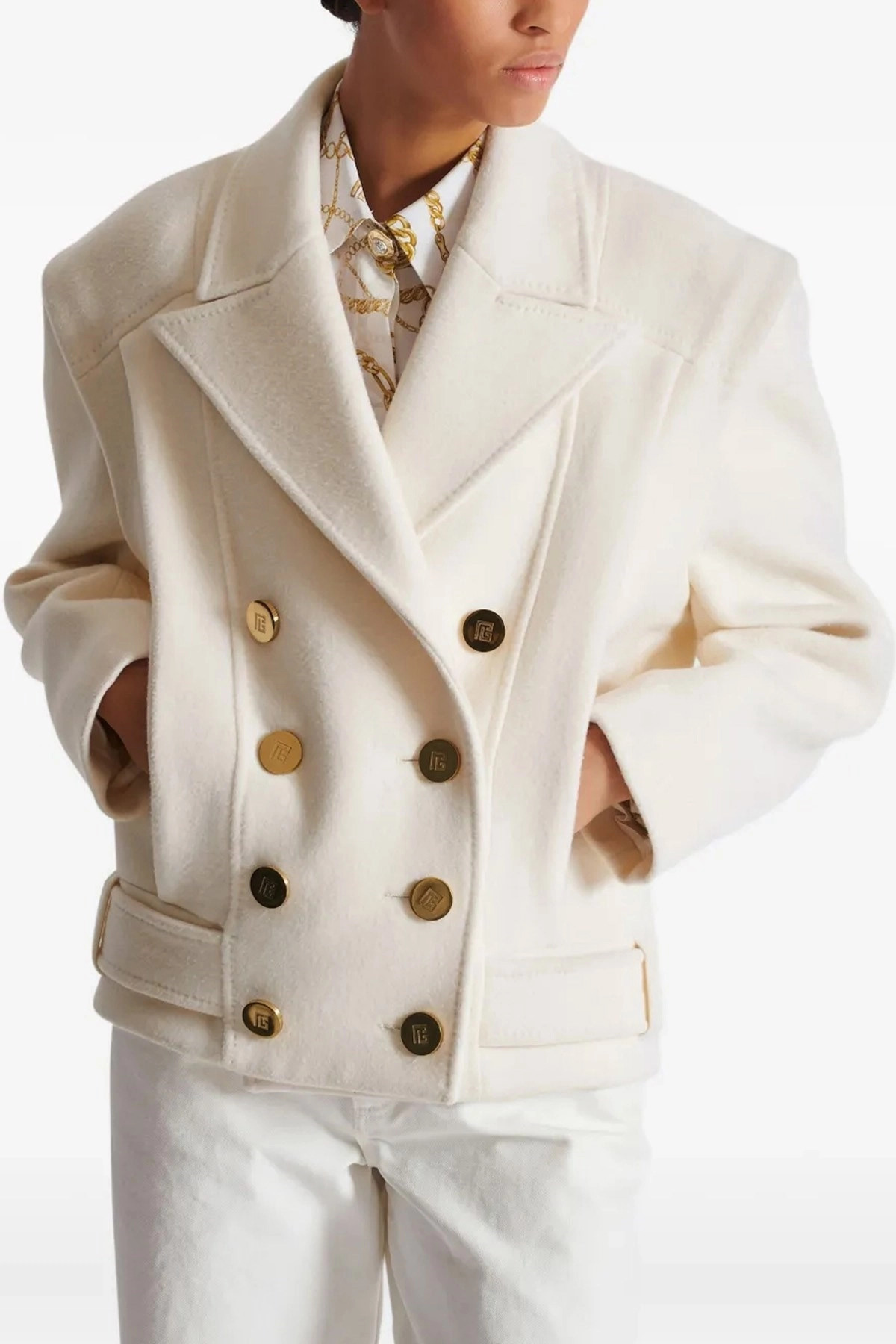 Double-breasted coat - 2