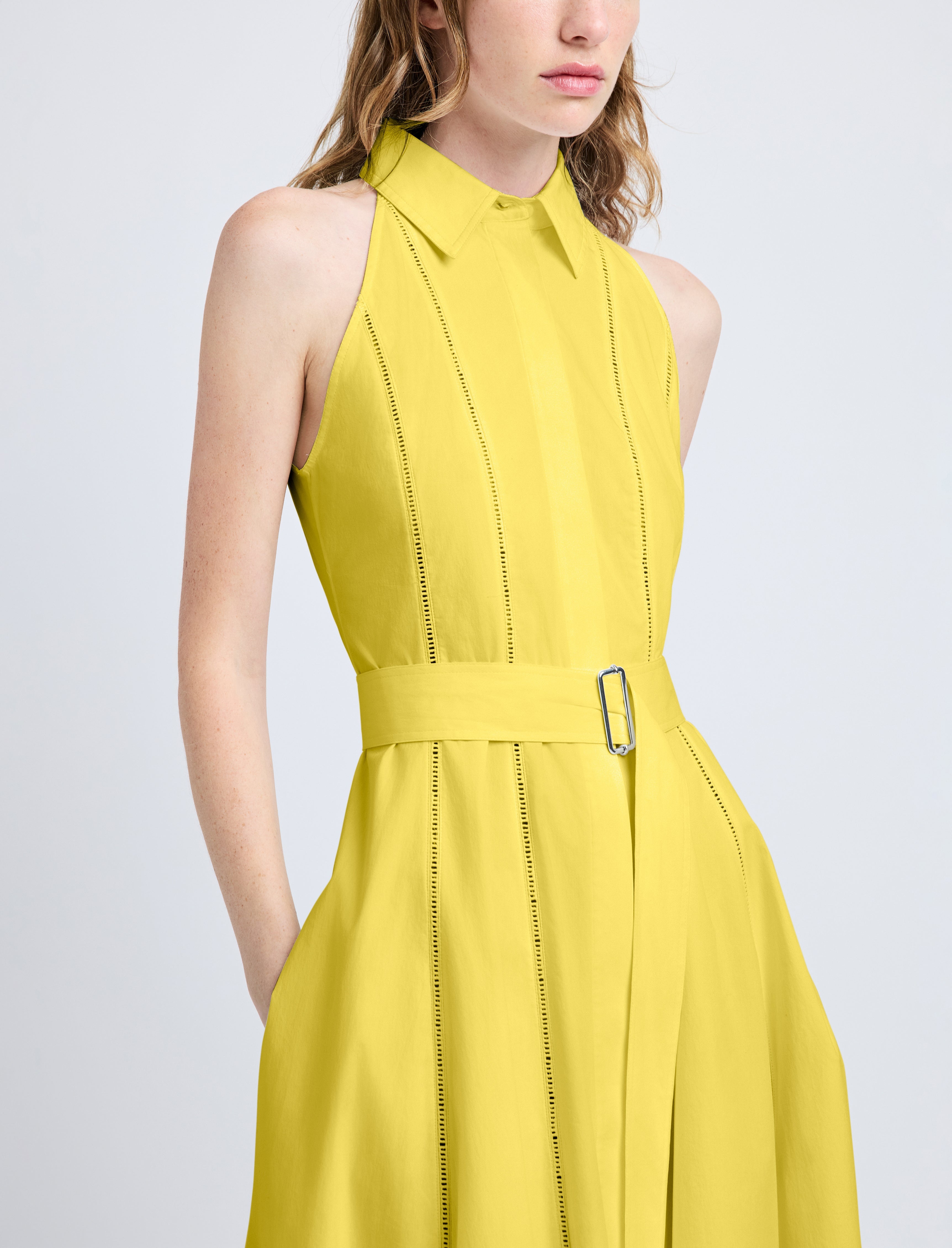 Dorothy Dress in Eco Cotton Poplin - 5