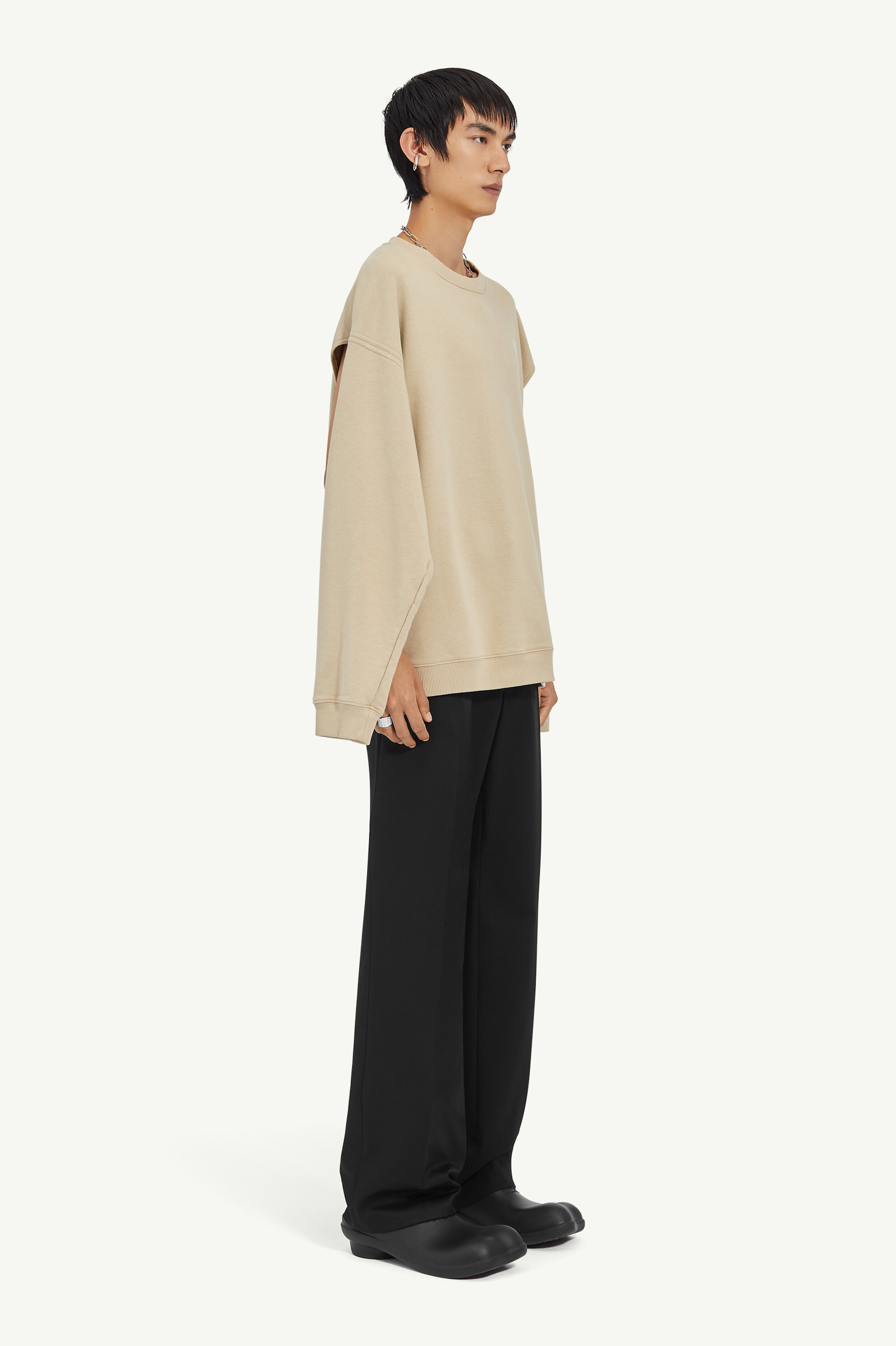 Unbrushed Jersey Sweatshirt - 7