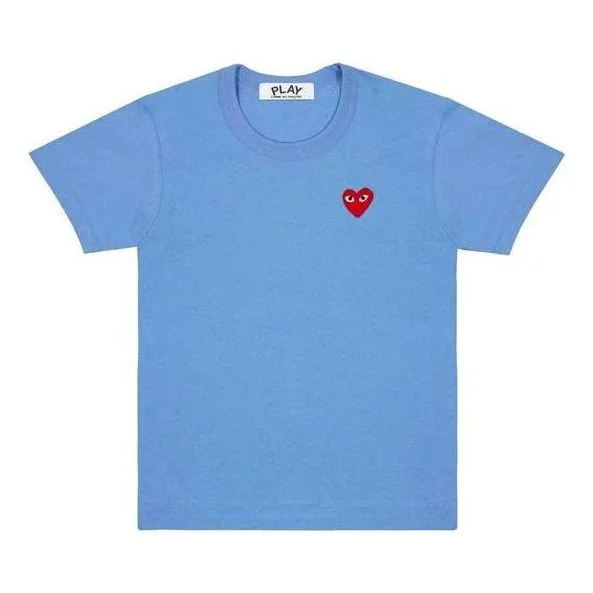 (WMNS) COMME des GARCONS PLAY FW25 T-Shirt 'Blue' AZ-T211-051-1 - 1