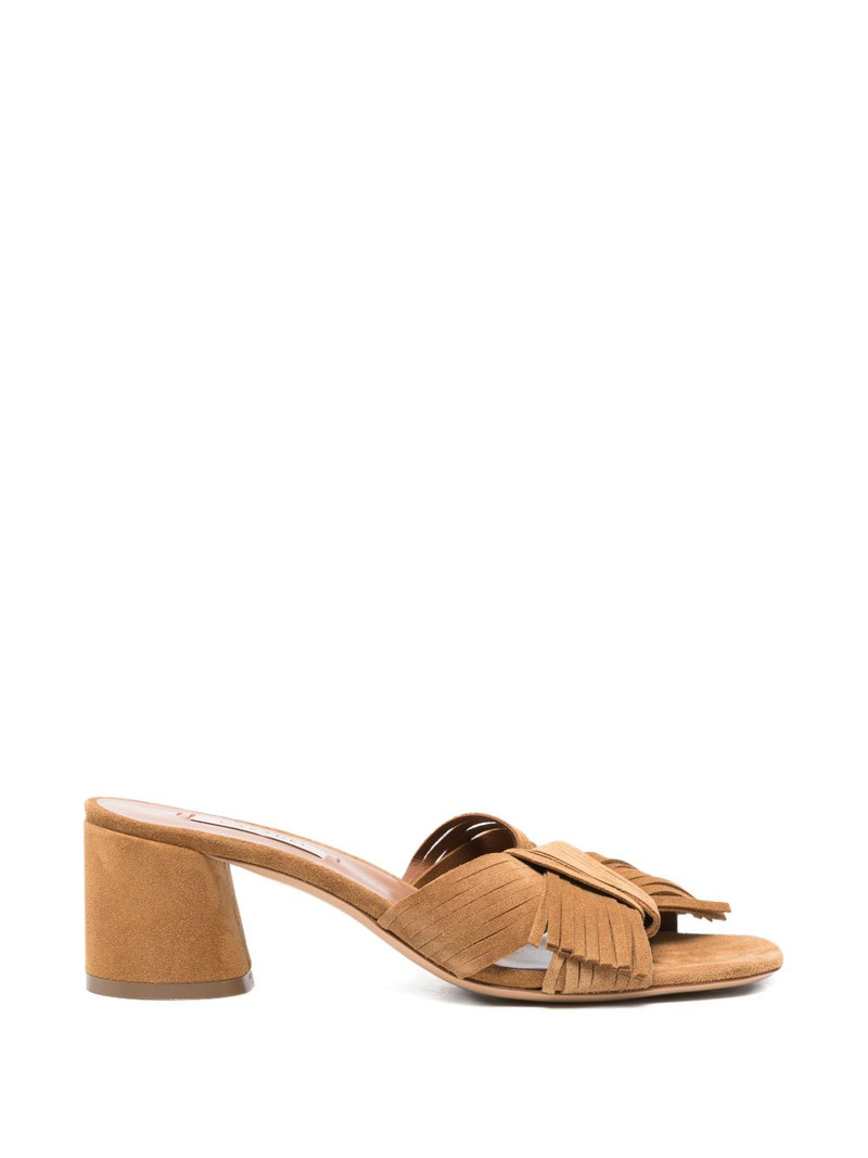 Nomad fringe-detail knotted sandals 1