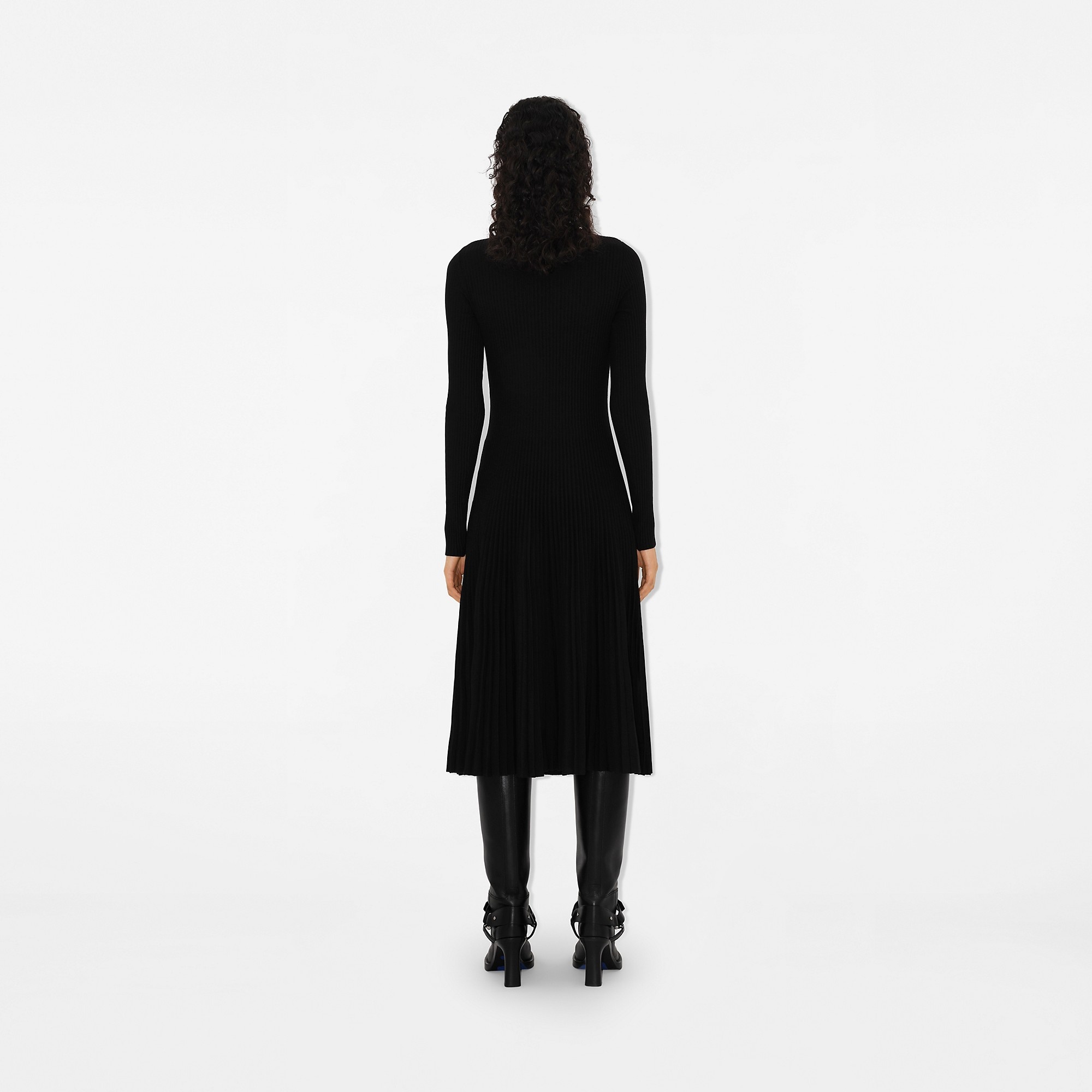 Wool Blend Dress - 4