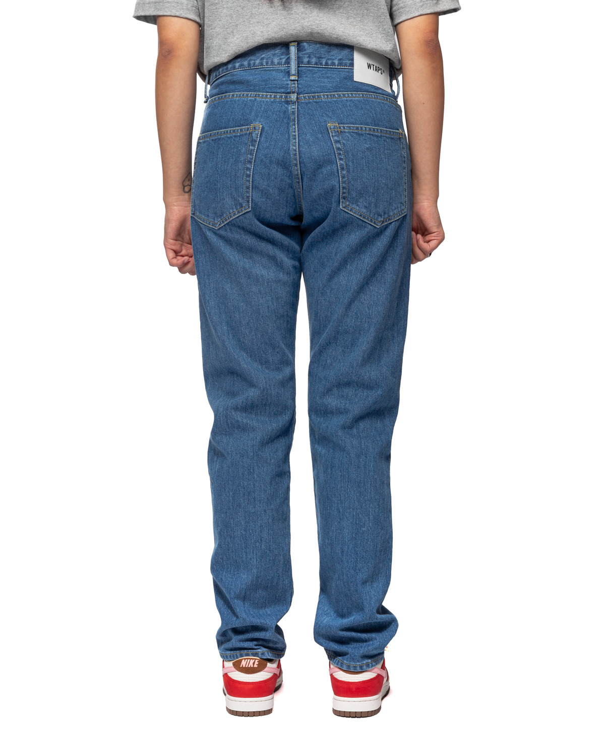 Blues Skinny/Trousers/Cotton. Denim/Indigo