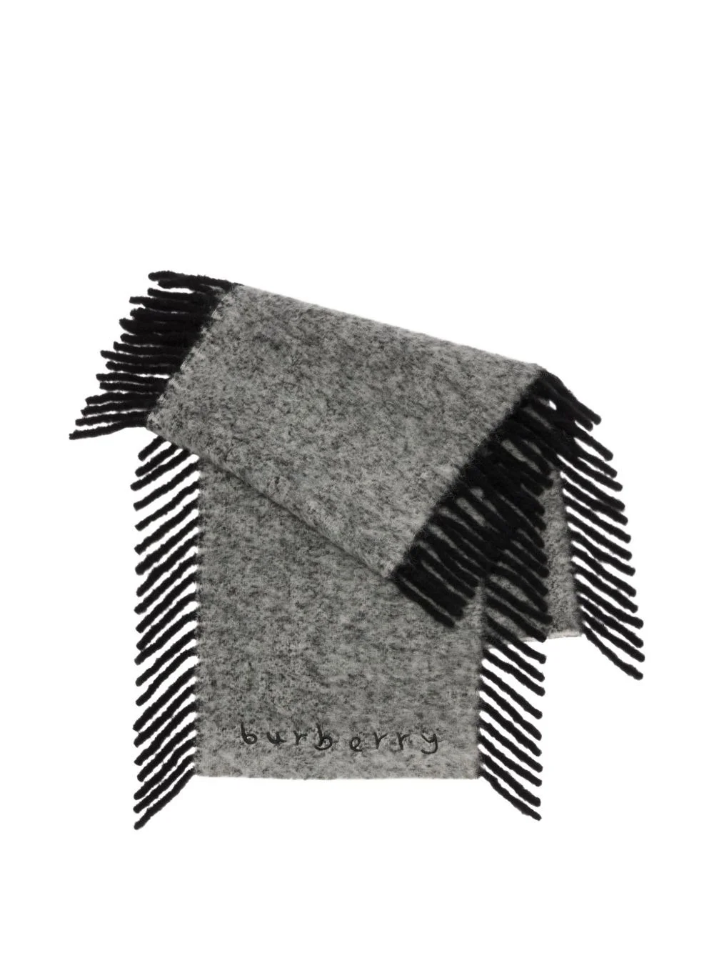 alpaca wool-blend Happy scarf - 1