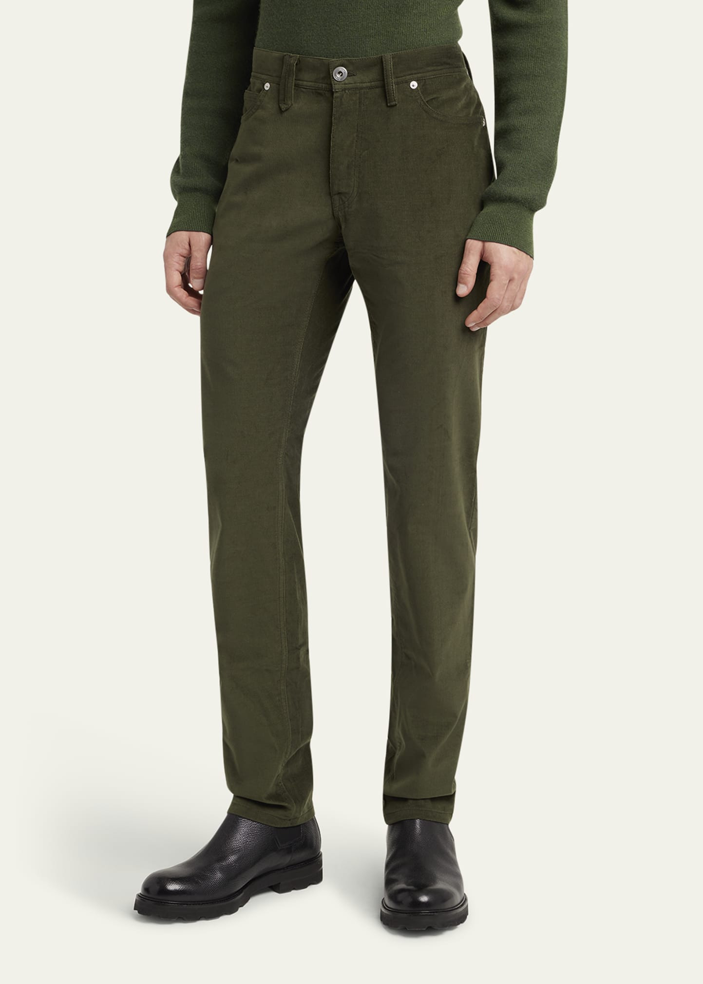 Men's Pinwale 5-Pocket Pants - 4
