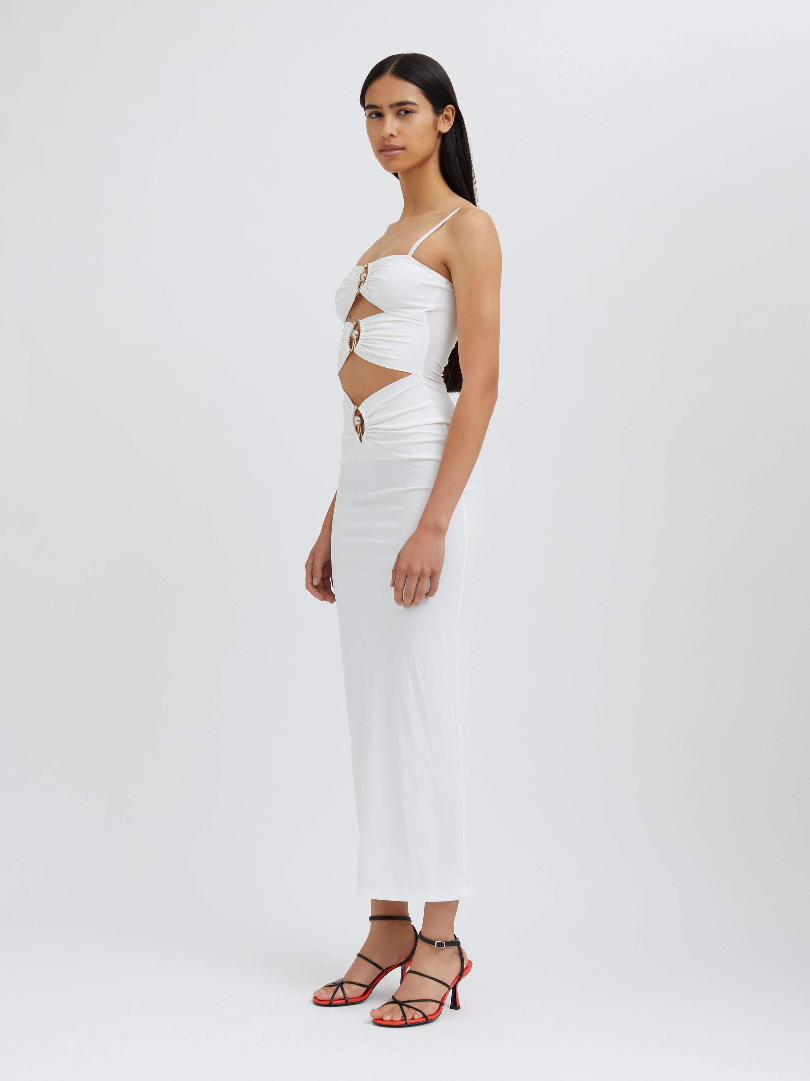 Pierced Orbit Column Dress - 3