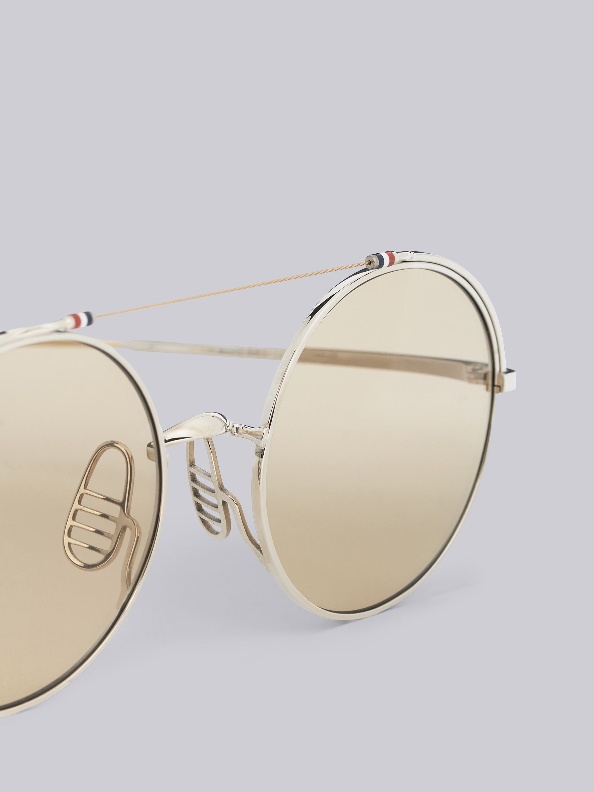 TB910 - Gold Round Glasses - 2